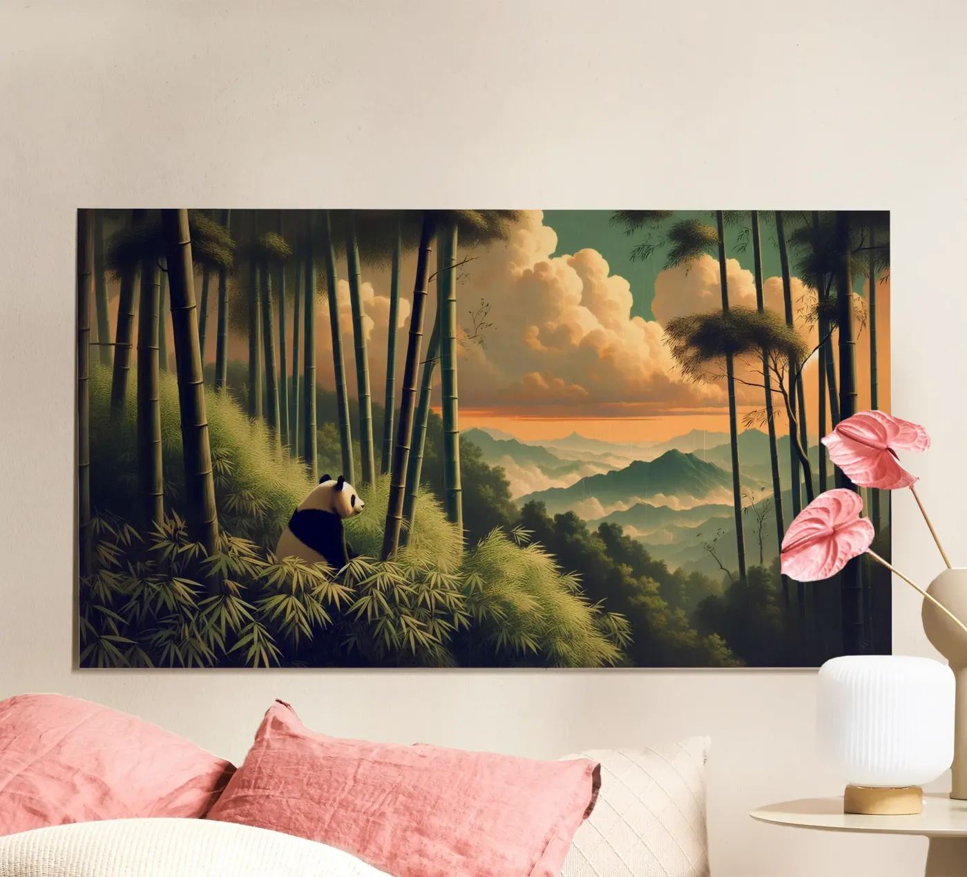 PANDA Poster von RUBIANT ART