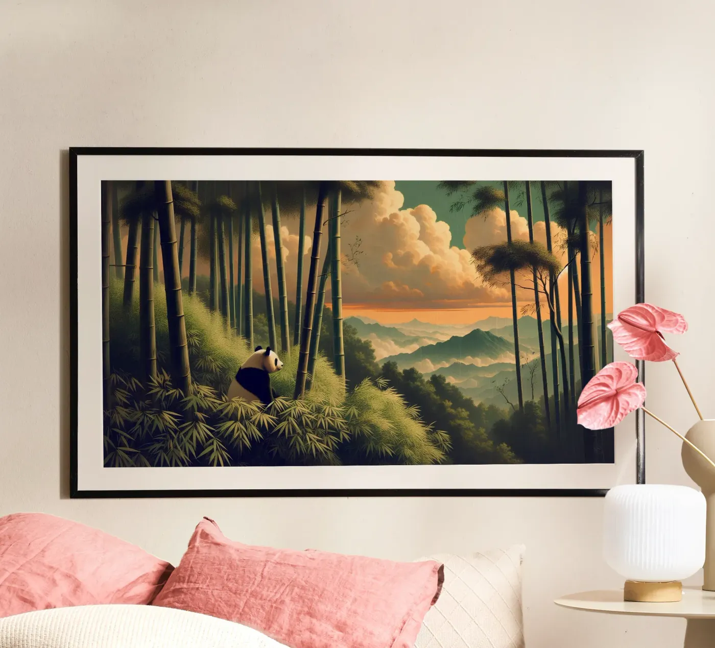 PANDA Poster von RUBIANT ART