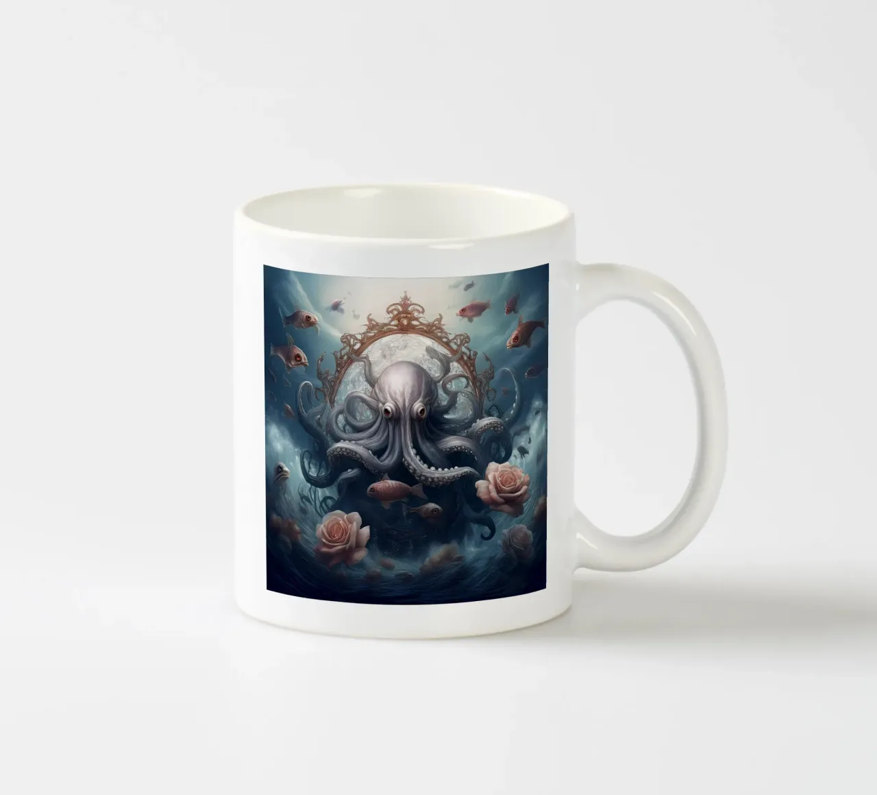 octopus tazza in ceramica da kimmindmuse