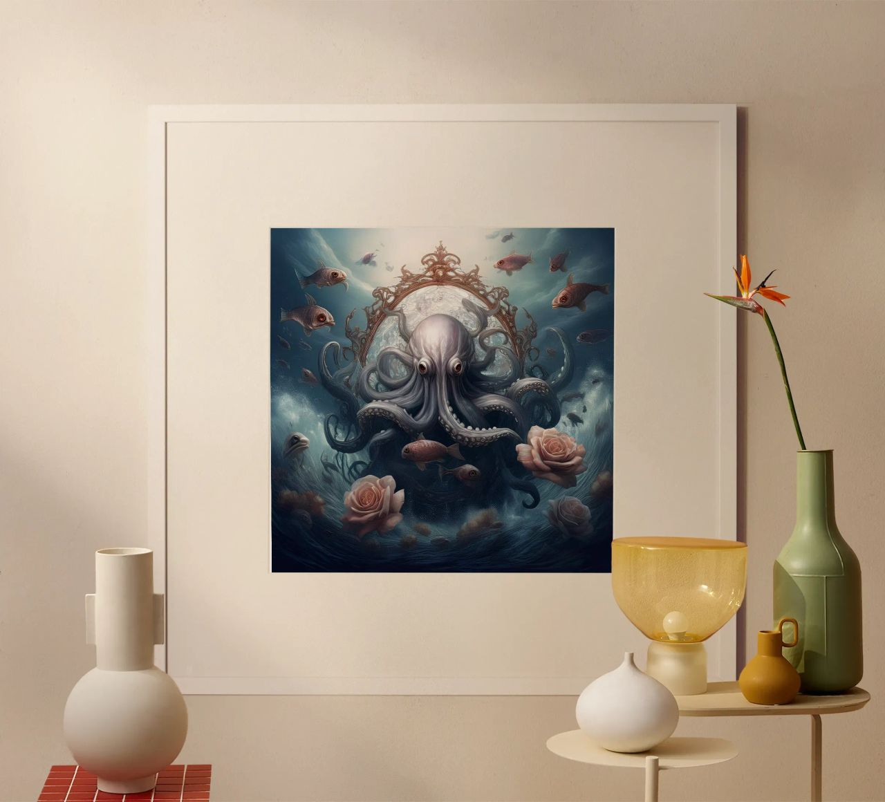 octopus poster de kimmindmuse