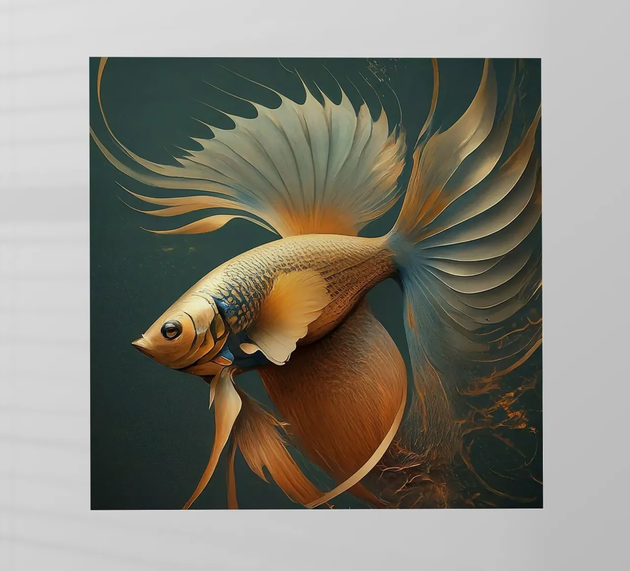 Pesce 1 pellicola backlit da Rezh creations