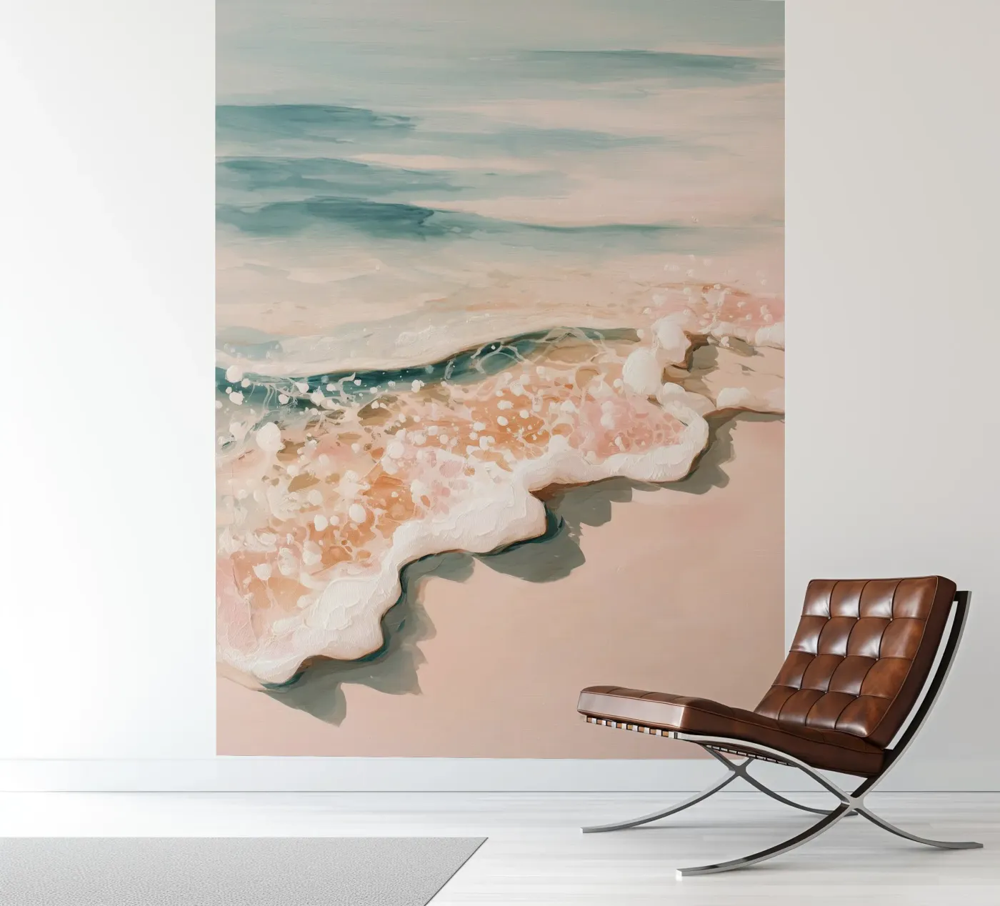 Soft Ocean Waves fotobehang van Calypso