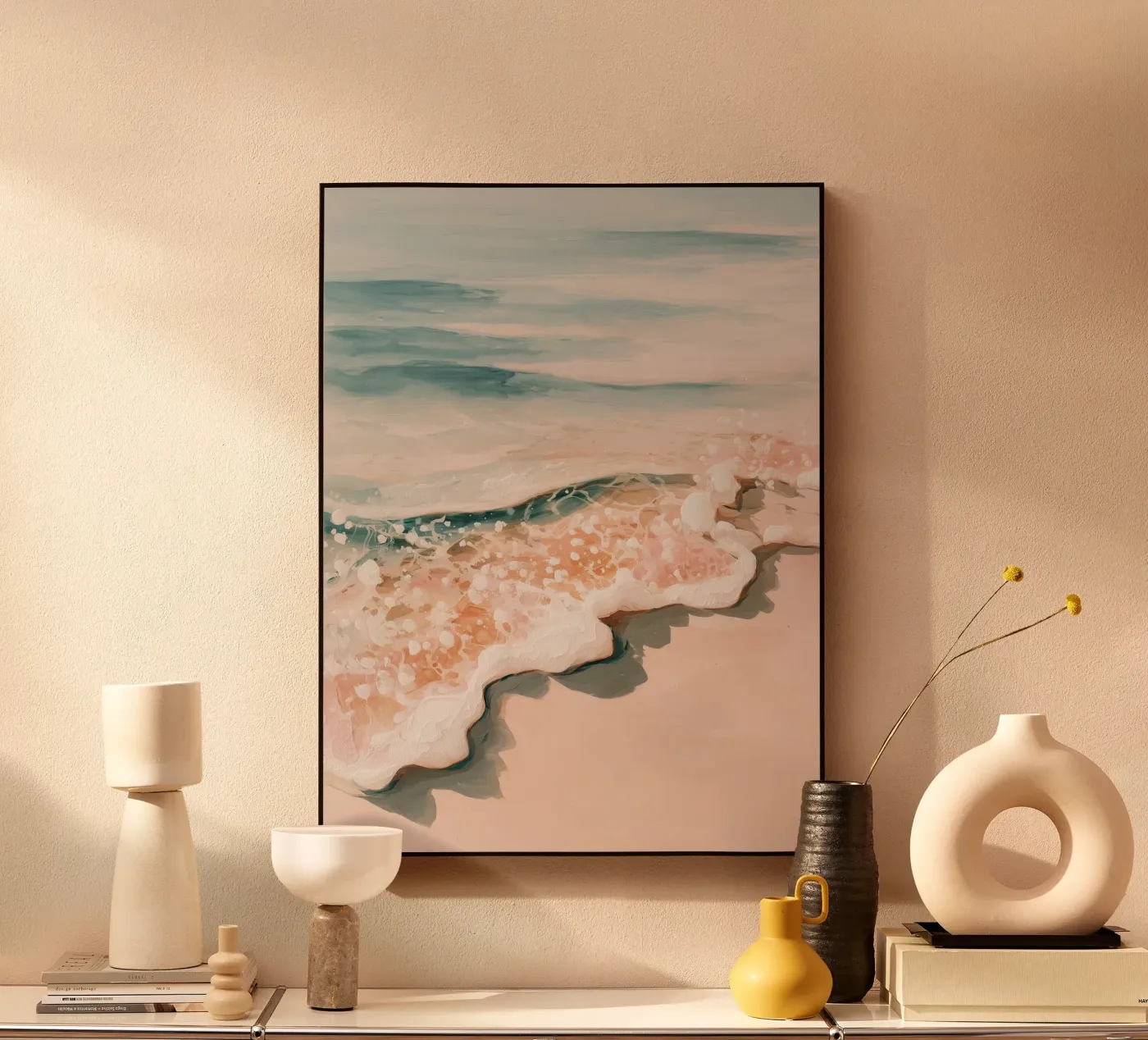 Soft Ocean Waves pannello forex da Calypso