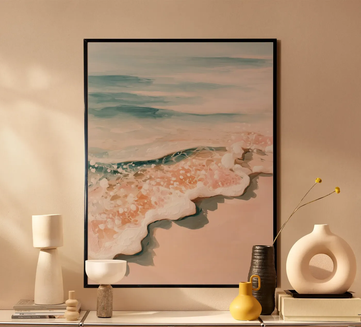 Soft Ocean Waves poster de Calypso