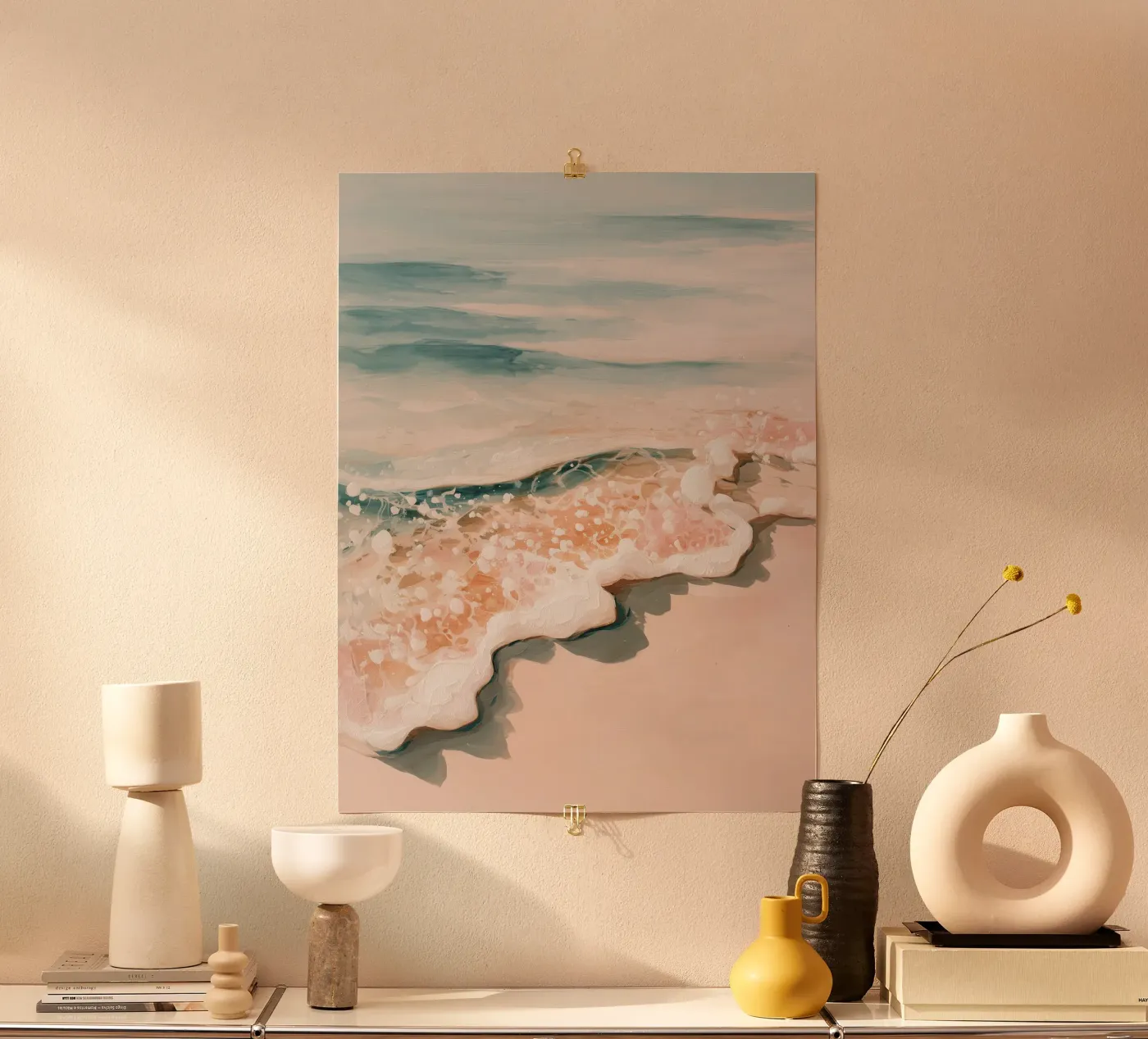 Soft Ocean Waves poster de Calypso