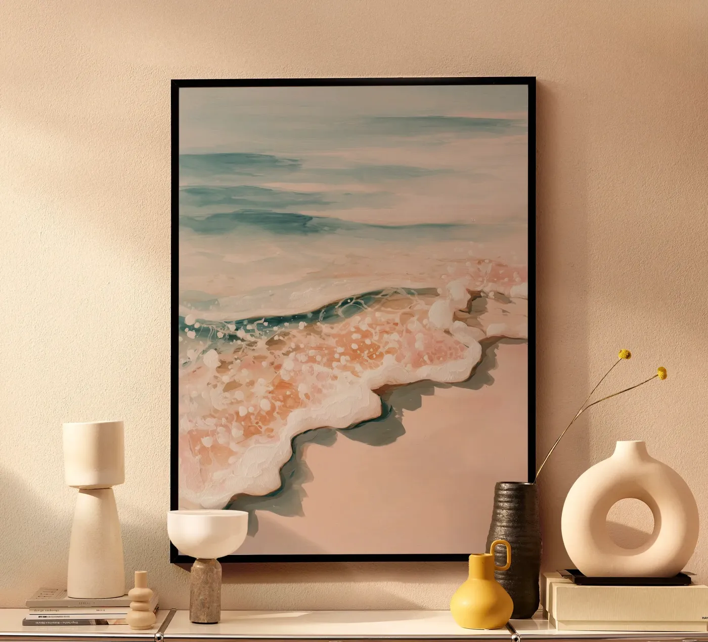 Soft Ocean Waves poster de Calypso