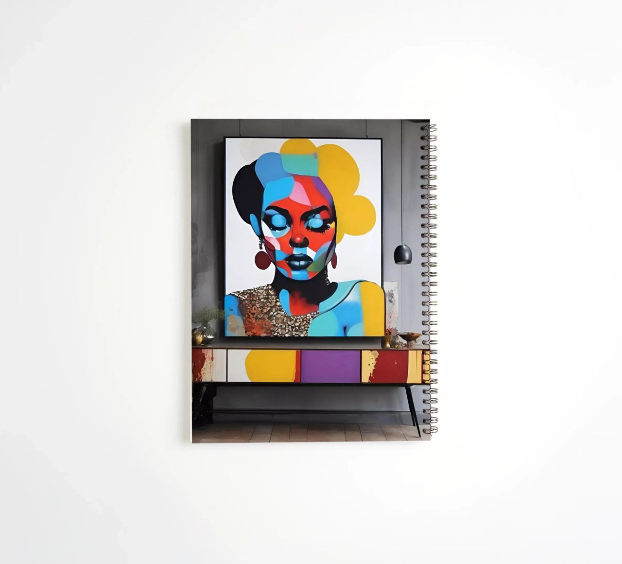 POP Tab 1 spiral notebook by Rezh creations