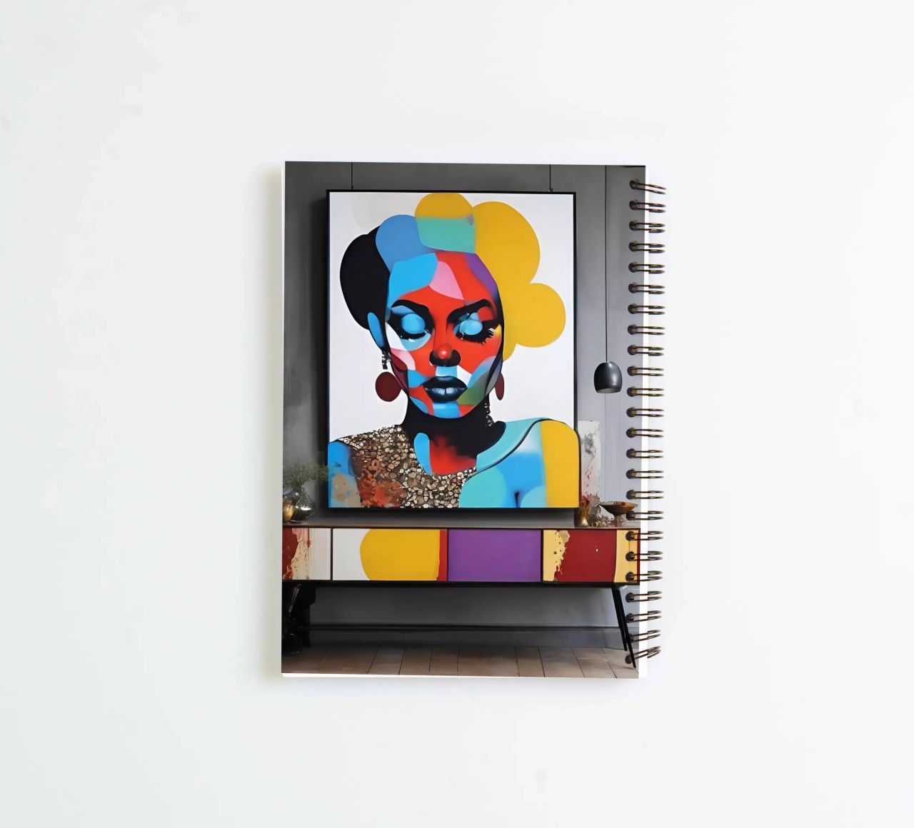 POP Tab 1 spiral notebook by Rezh creations