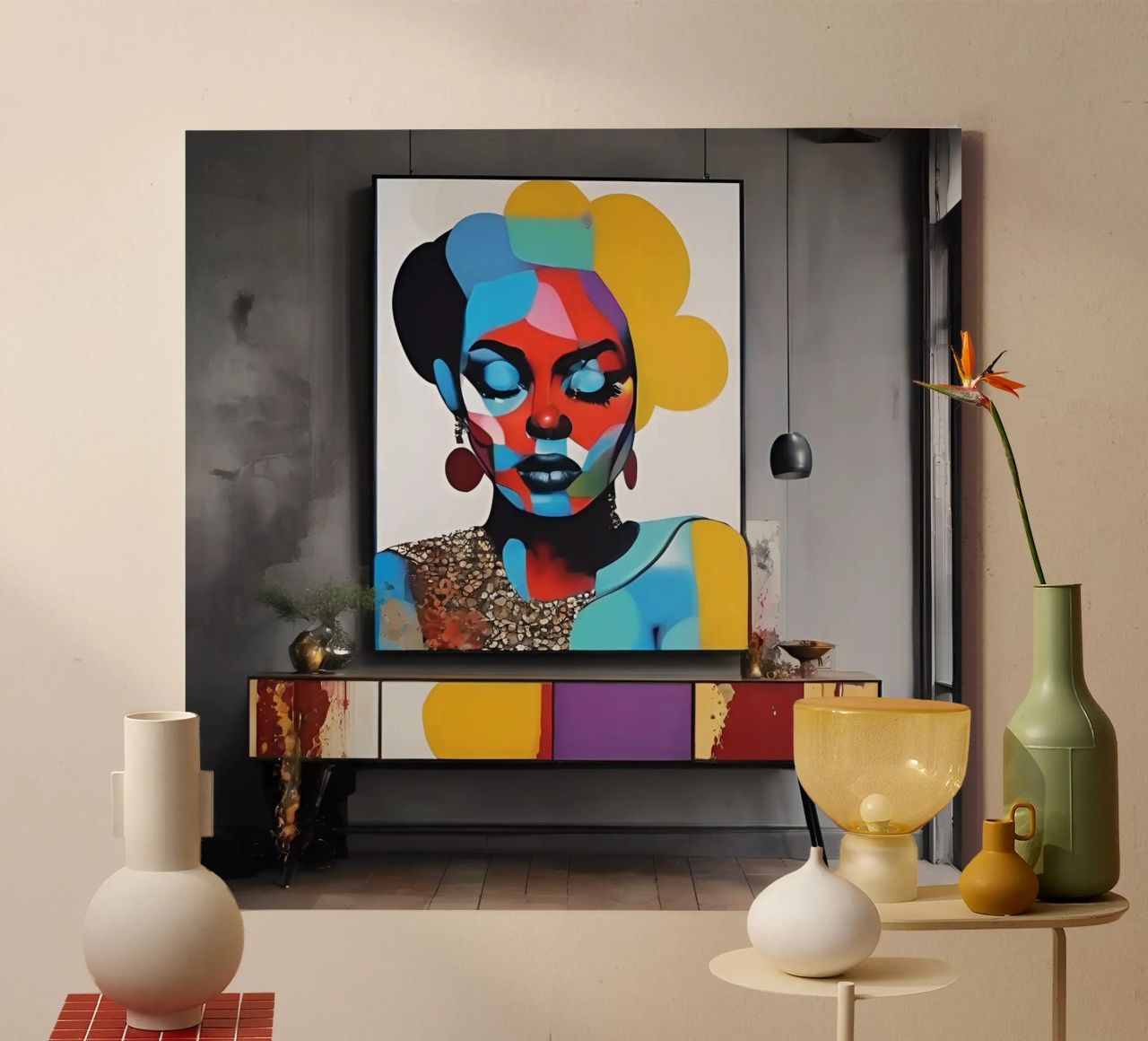 POP Tab 1 canvas by Rezh creations