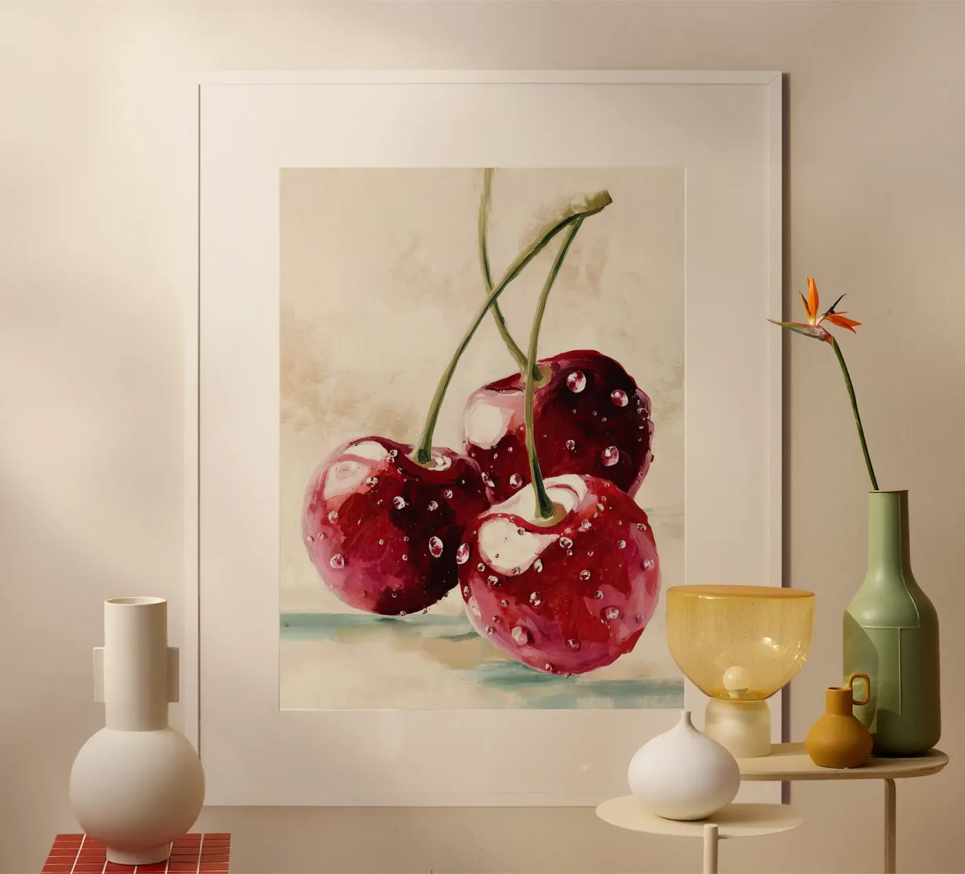 Cherry Blush poster by Calypso
