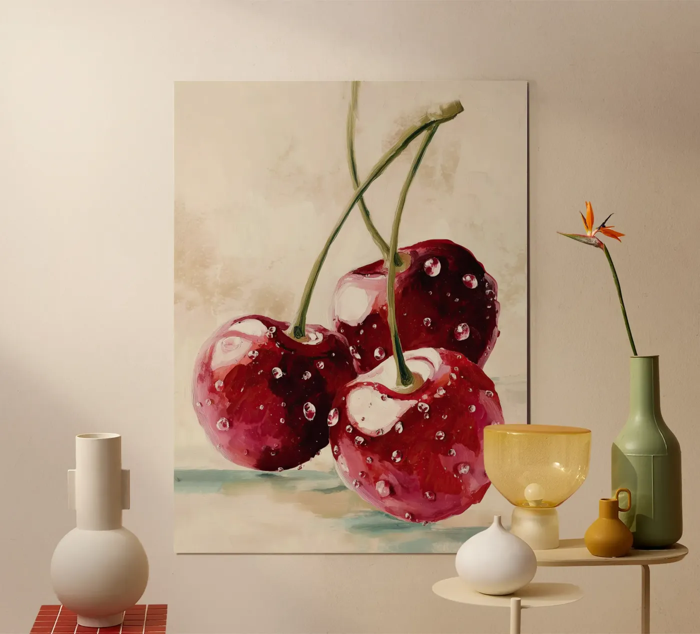 Cherry Blush poster by Calypso