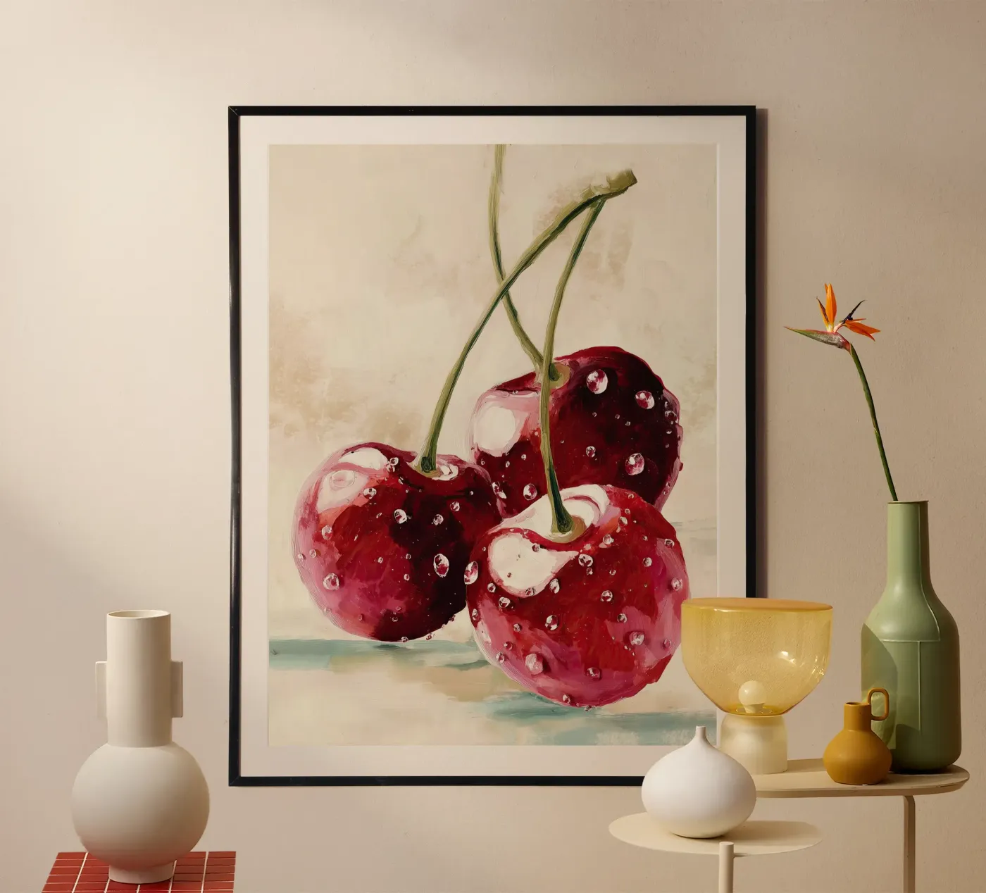 Cherry Blush poster by Calypso