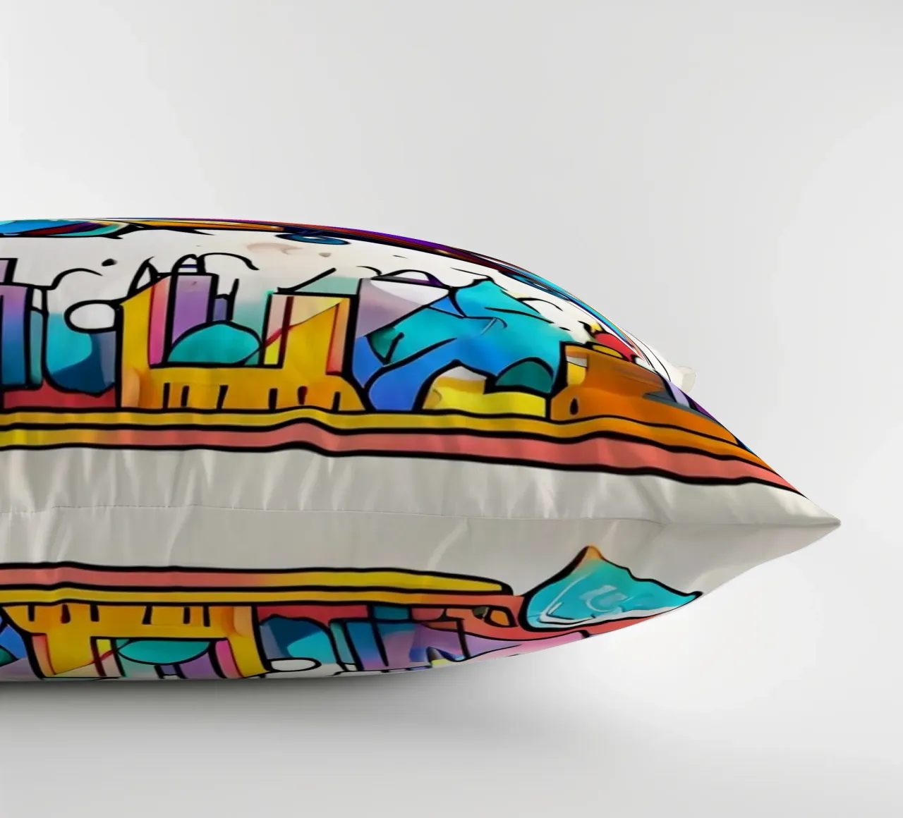 travel travel 1 decorative cushion by Rezh creations