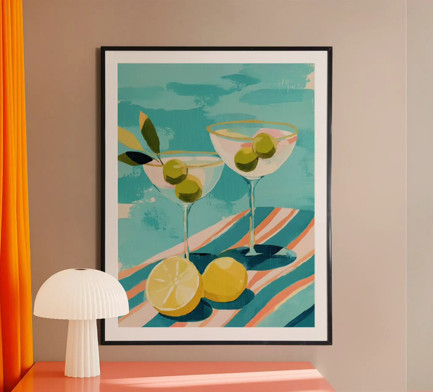 Summer Martini poster da Calypso