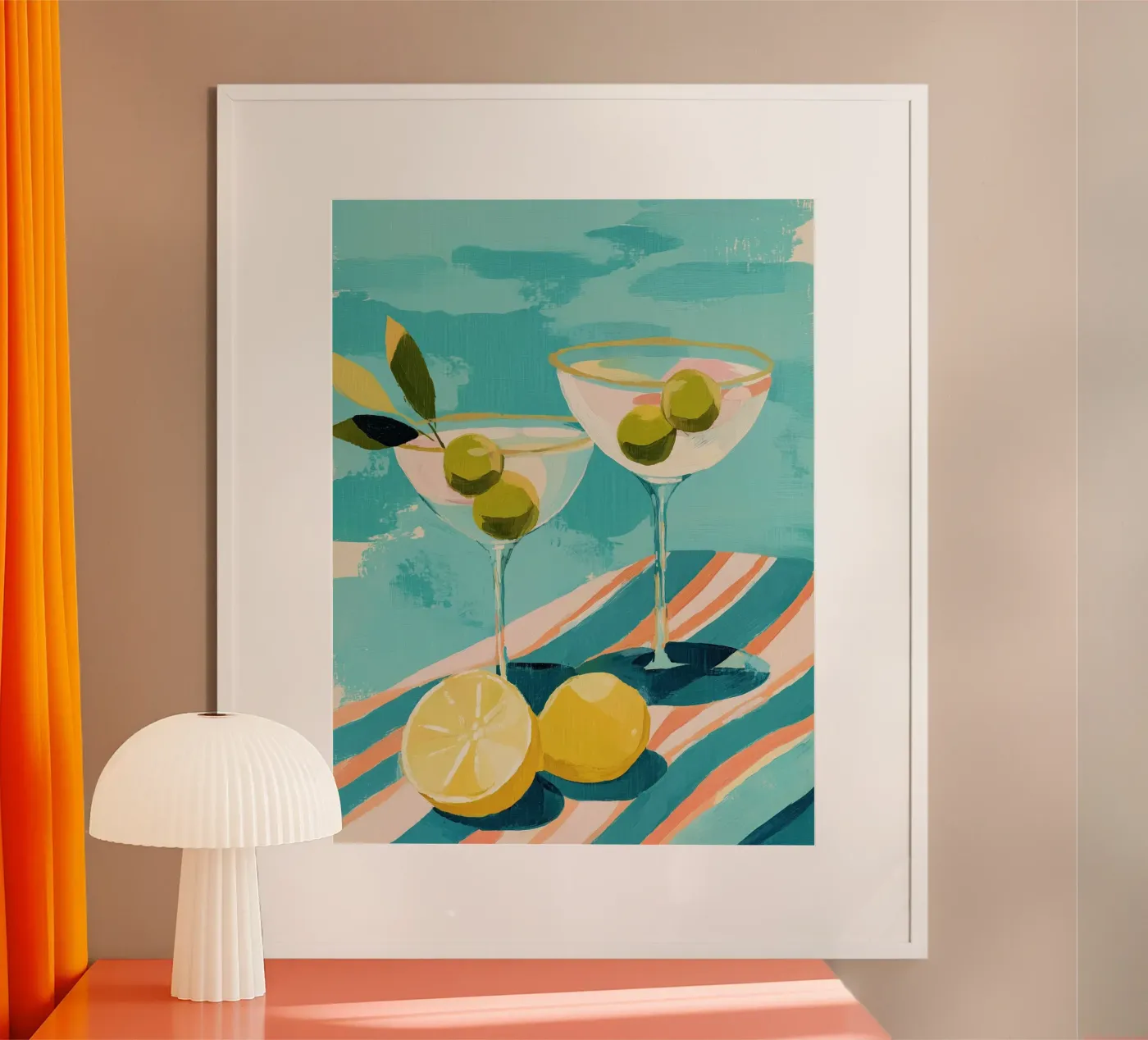 Summer Martini poster da Calypso