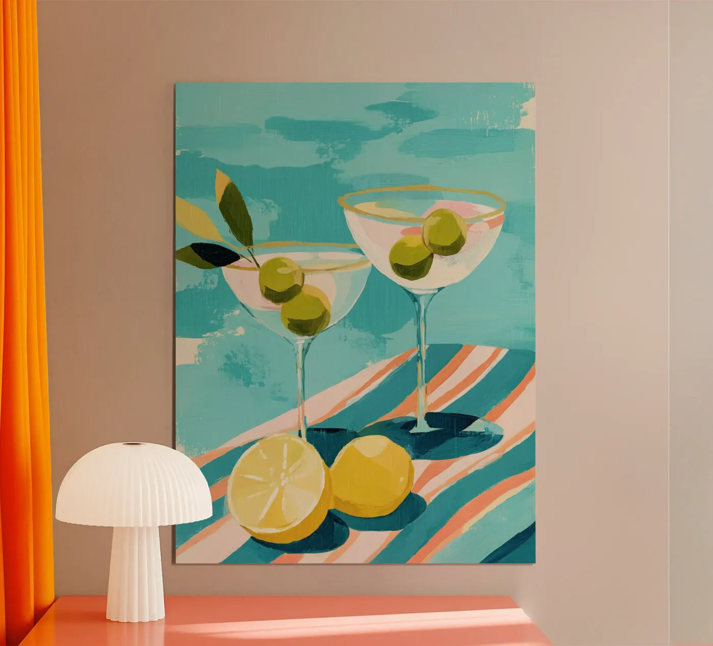 Summer Martini poster da Calypso