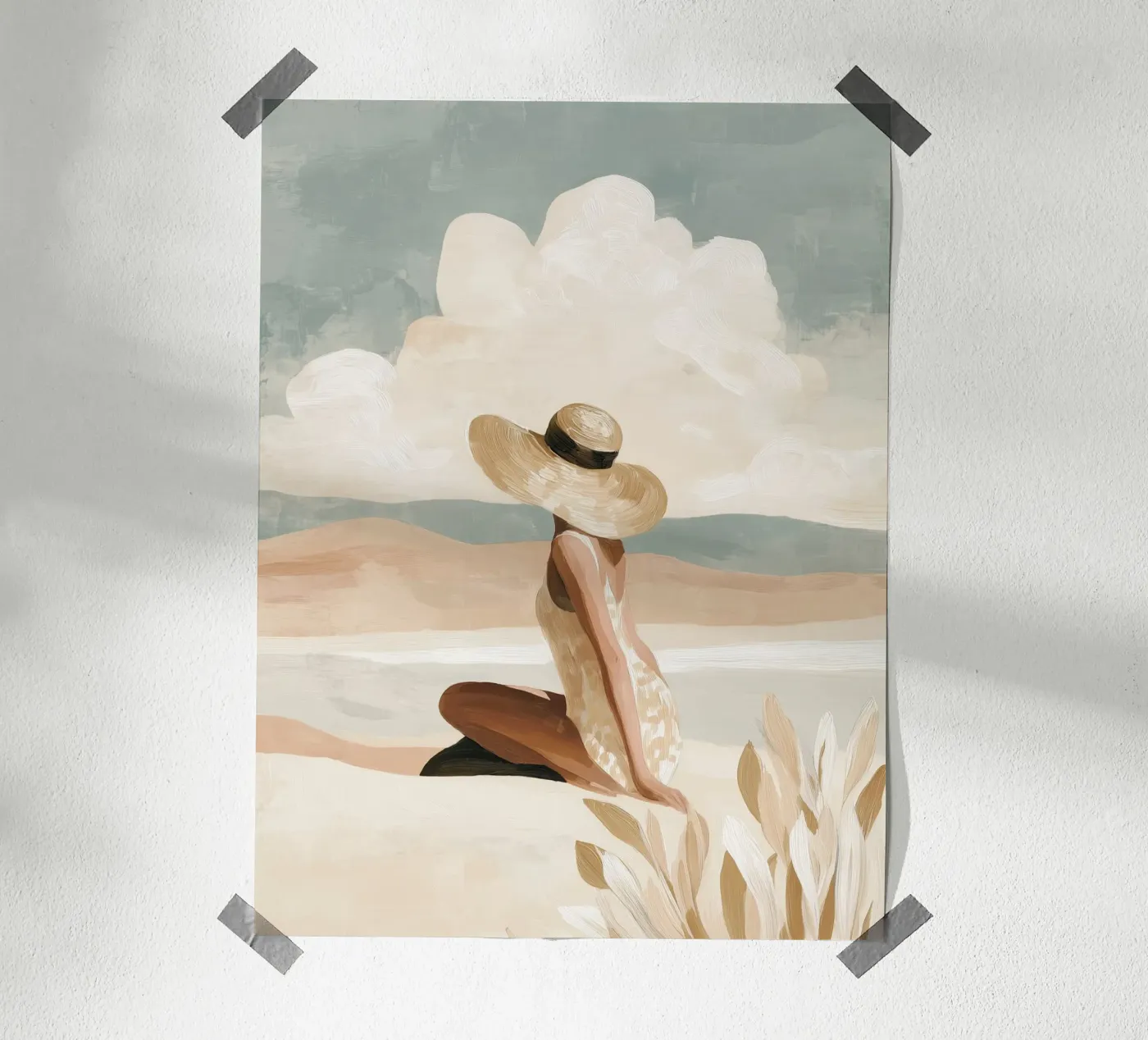 Summer Hat poster van Calypso