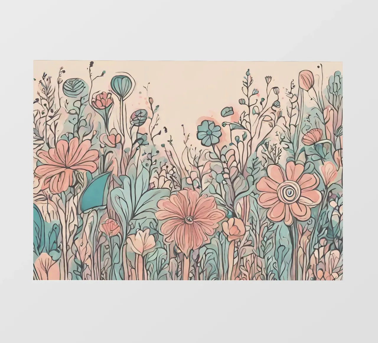 Flower power 5 telo in pvc da Rezh creations