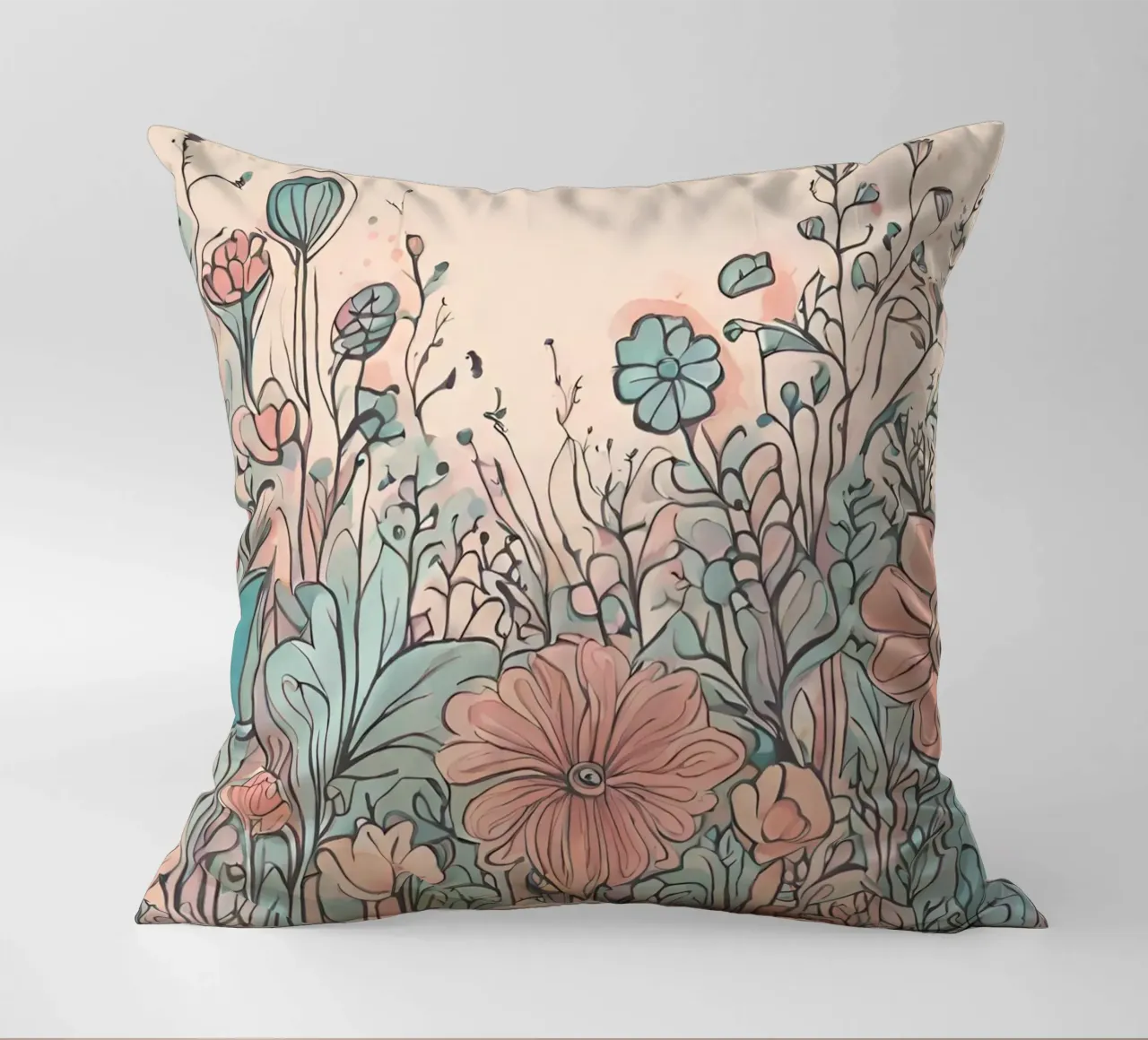 Flower power 5 cuscino da Rezh creations