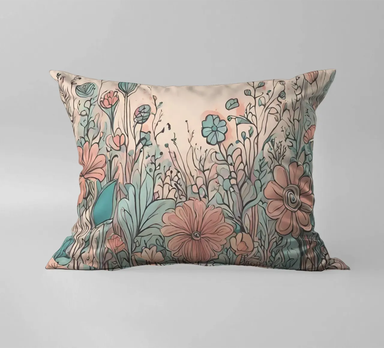 Flower power 5 cuscino da Rezh creations