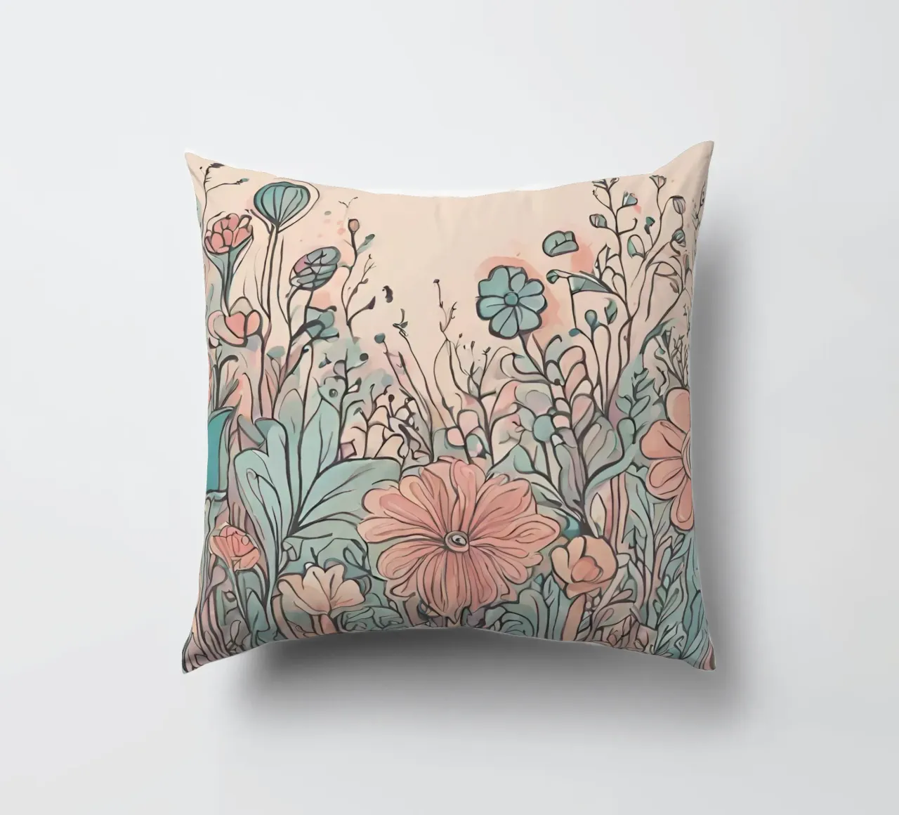 Flower power 5 cuscino da Rezh creations