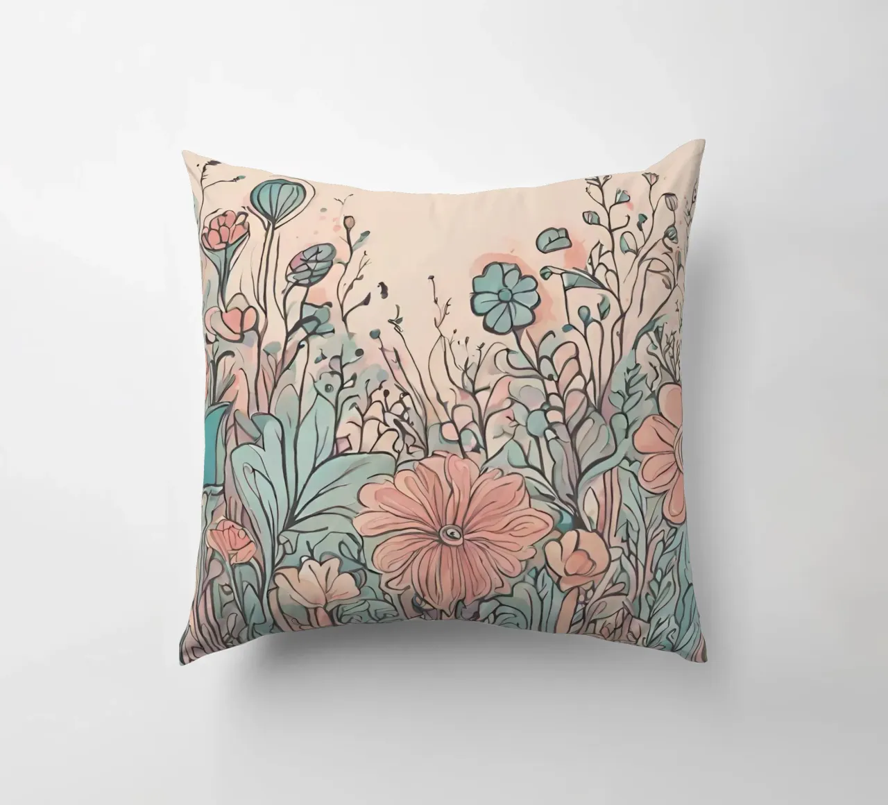 Flower power 5 cuscino da Rezh creations