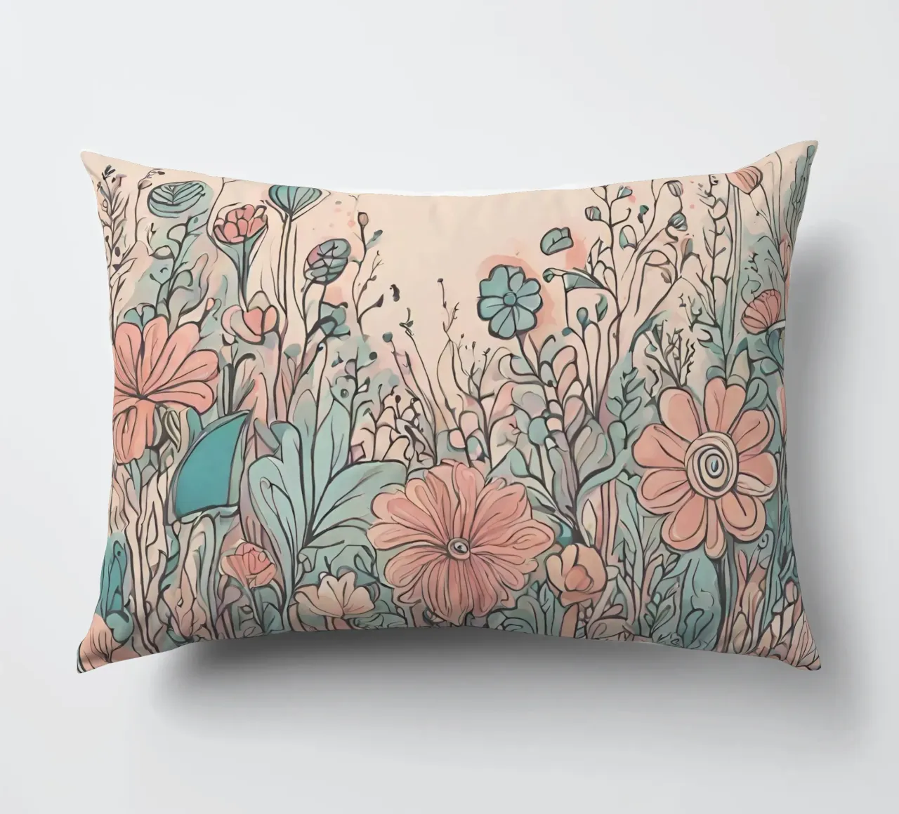 Flower power 5 cuscino da Rezh creations