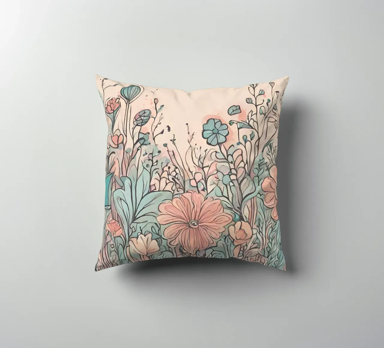 Flower power 5 cuscino da Rezh creations