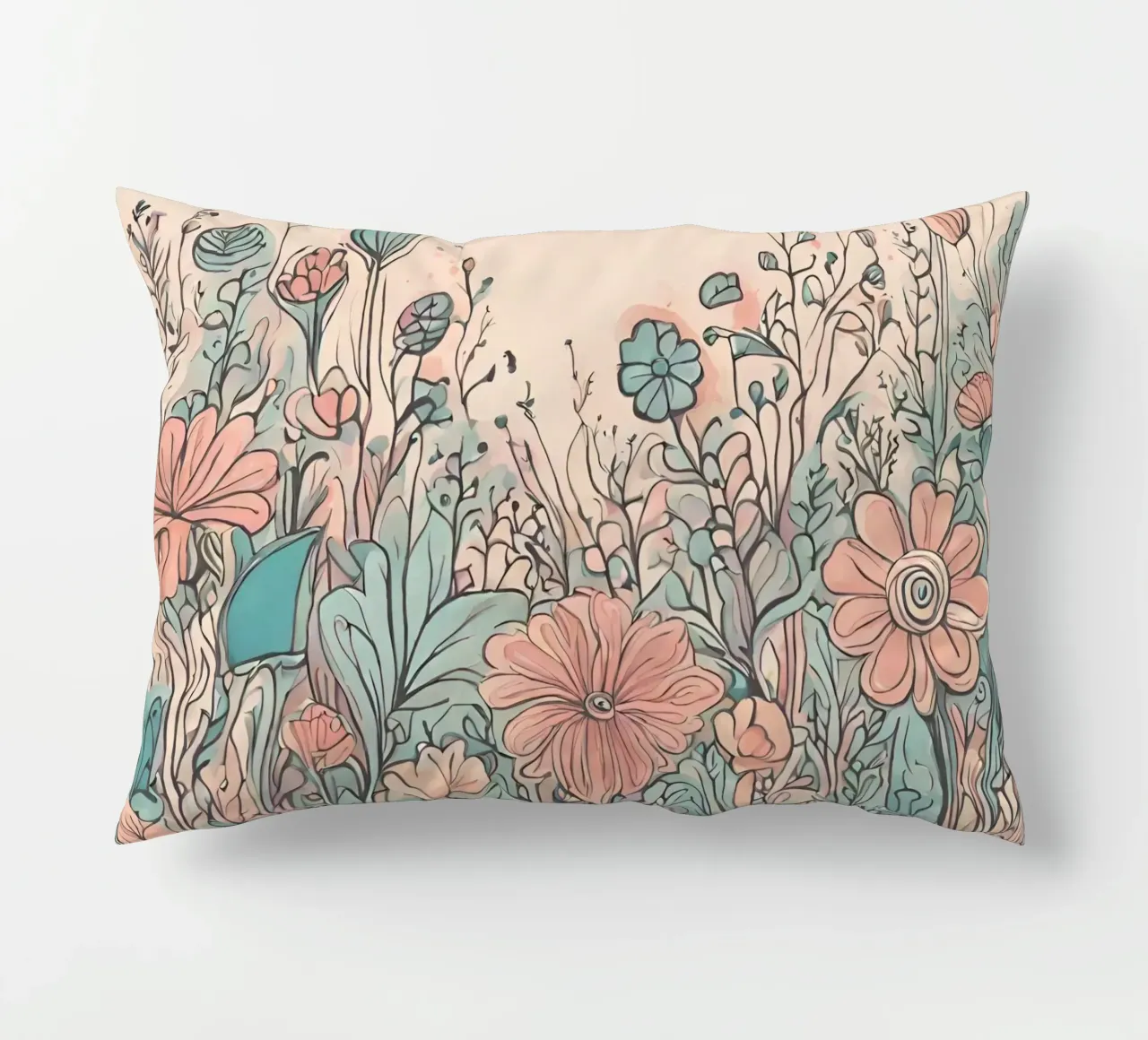 Flower power 5 cuscino da Rezh creations