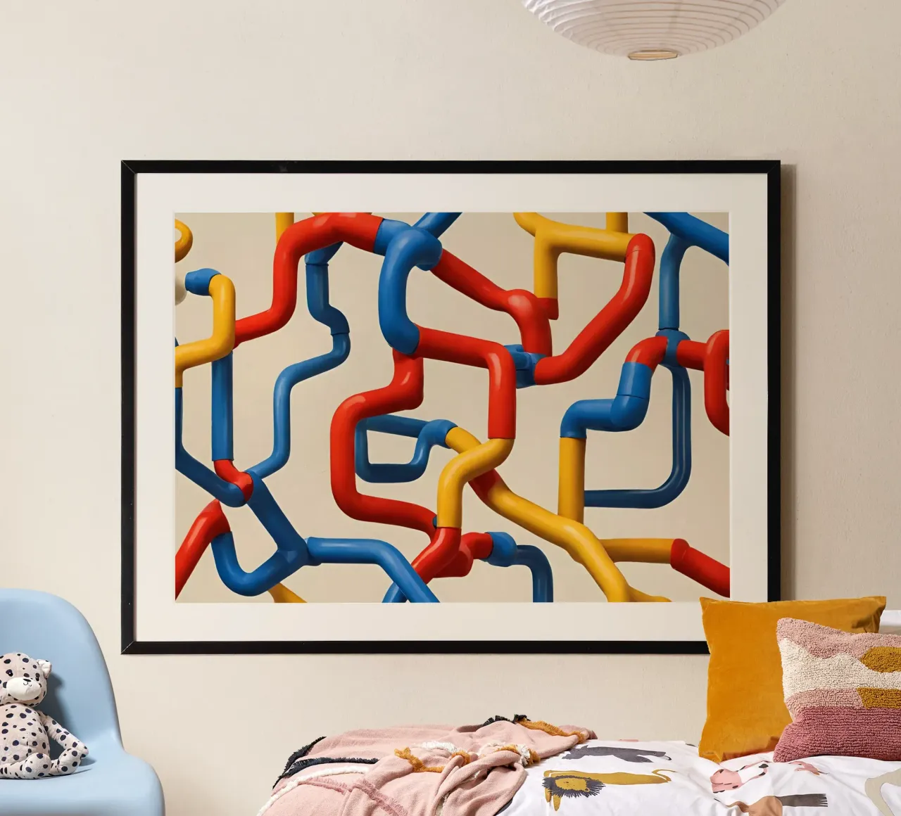 POP Pro 1 poster con telaio in alluminio da Rezh creations