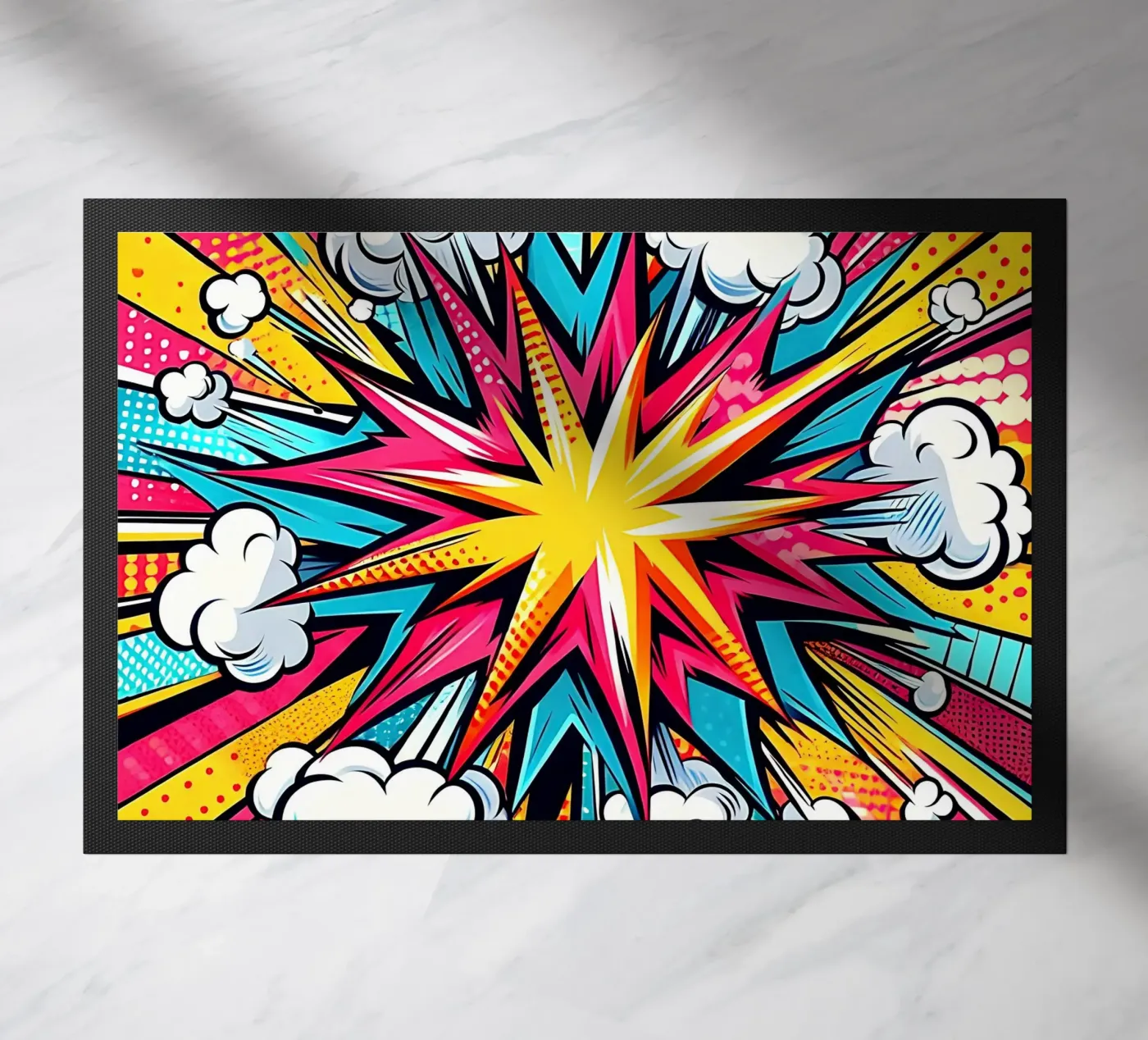 Explosion Fußmatte von rheyes