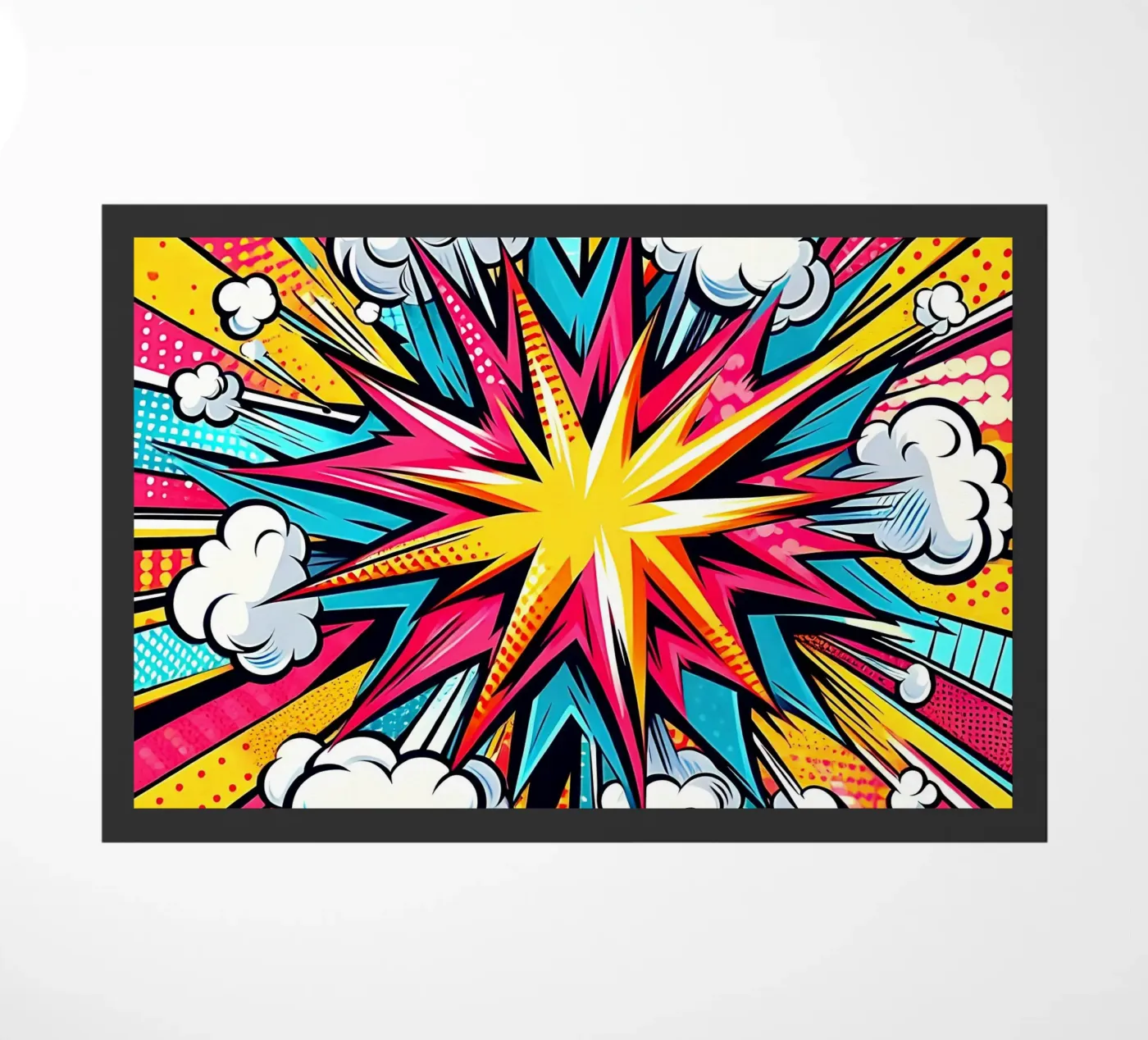 Explosion Fußmatte von rheyes