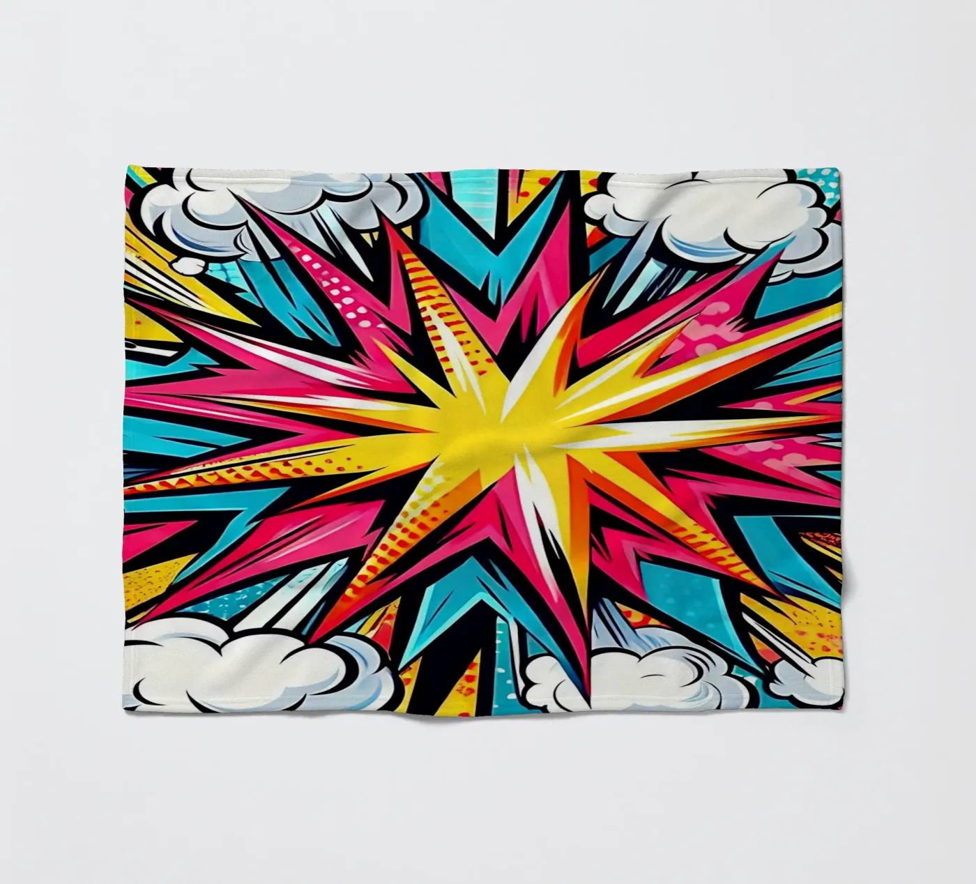 Explosion Fleecedecke von rheyes