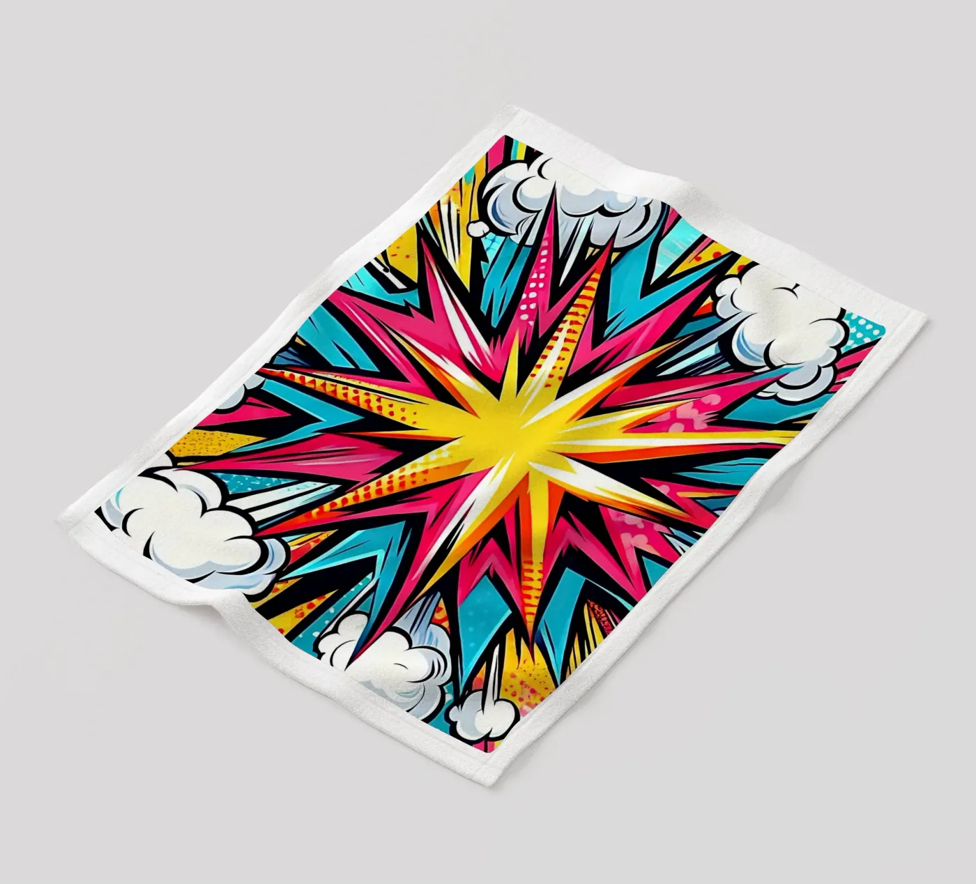 Explosion Fleecedecke von rheyes