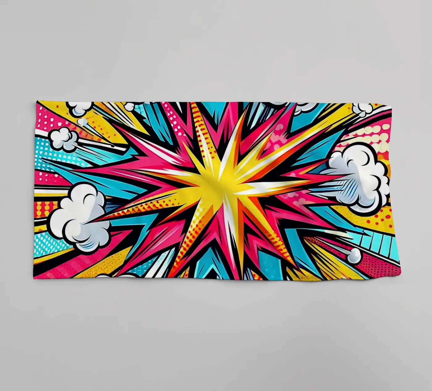 Explosion towel by rheyes