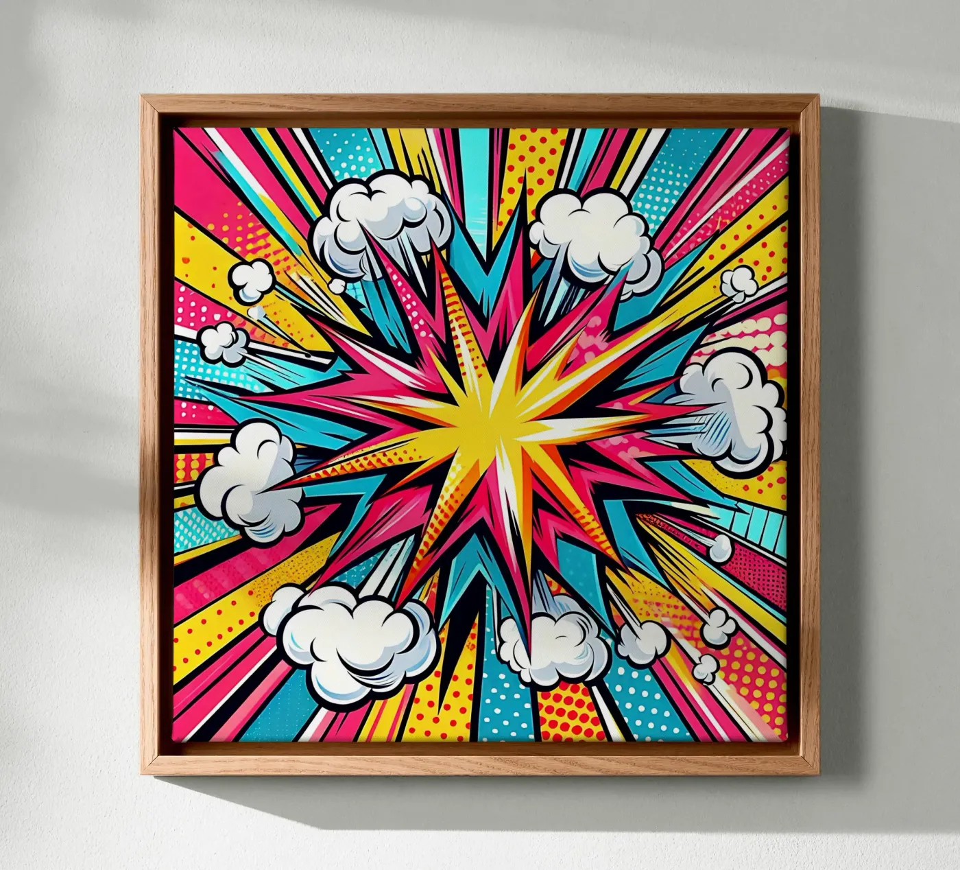 Explosion canvas by rheyes
