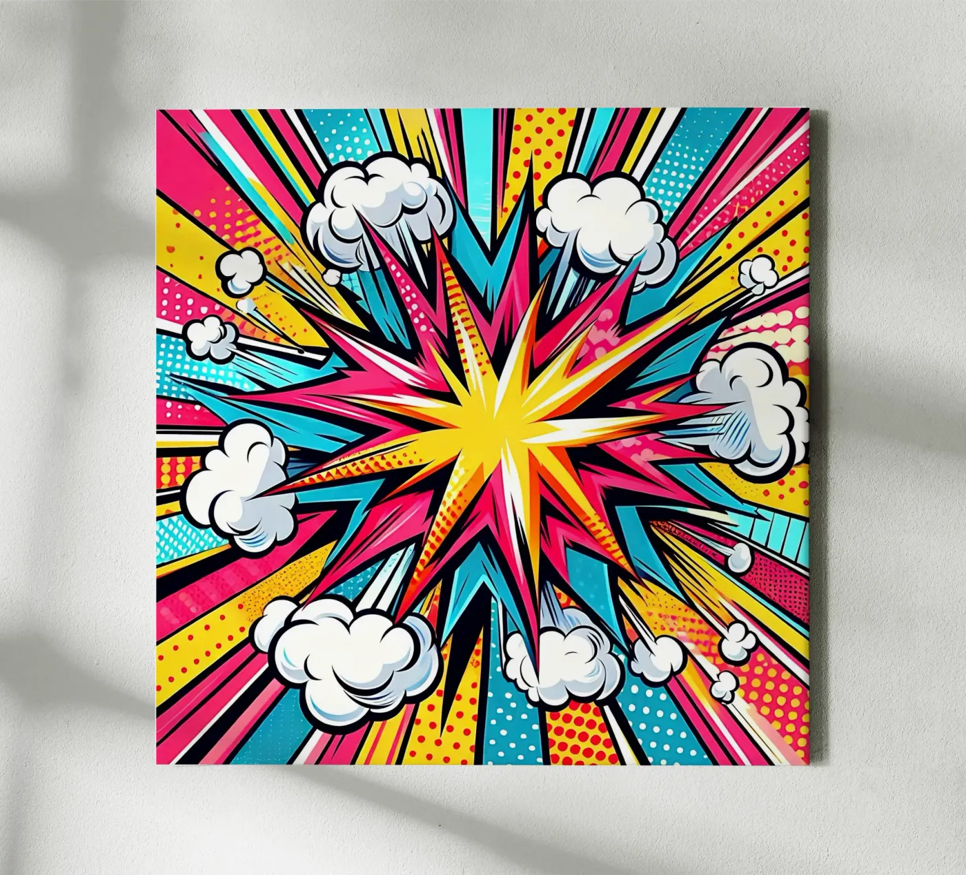 Explosion canvas by rheyes