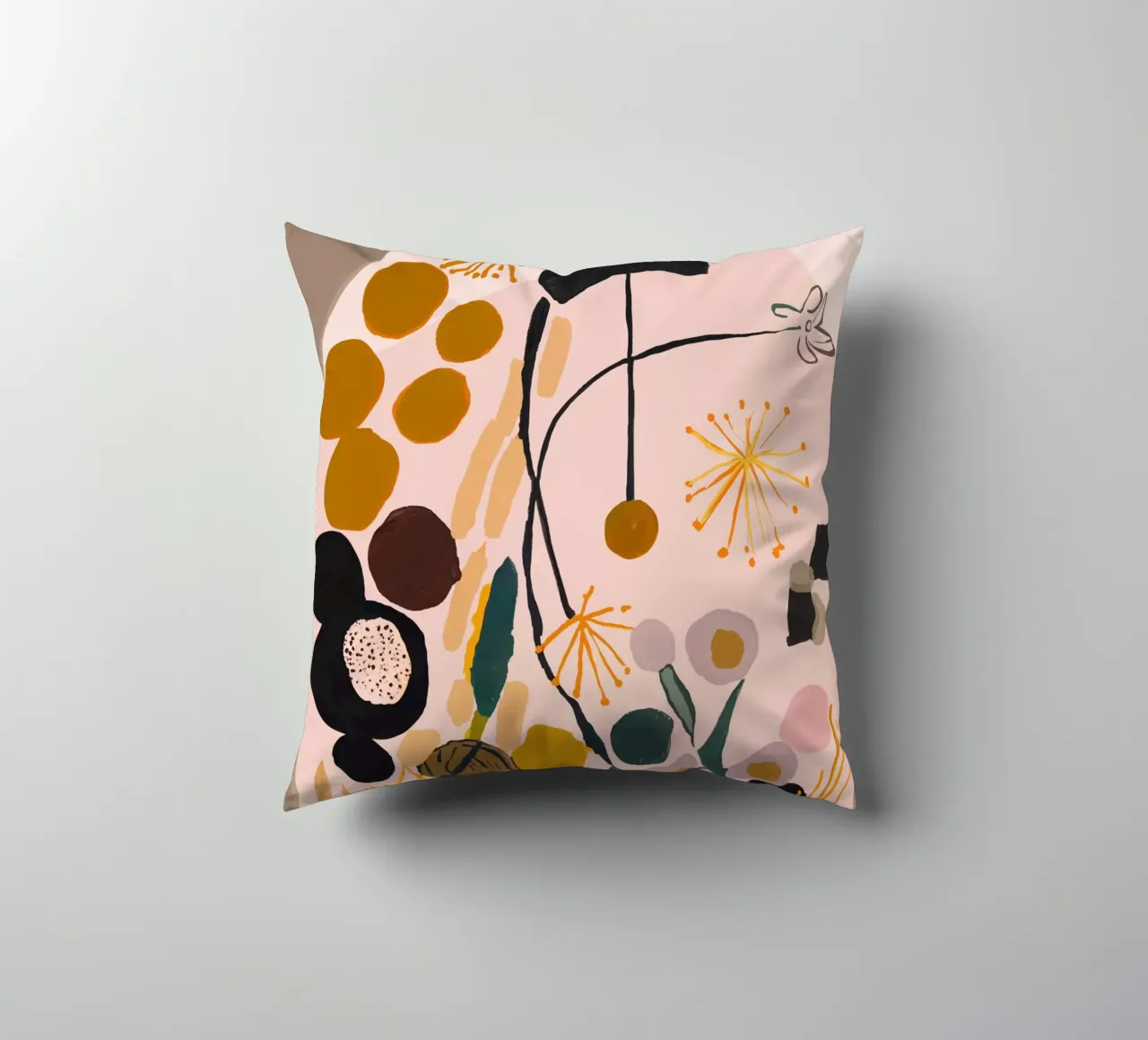 Playful Impression No 2 cuscino da treechild