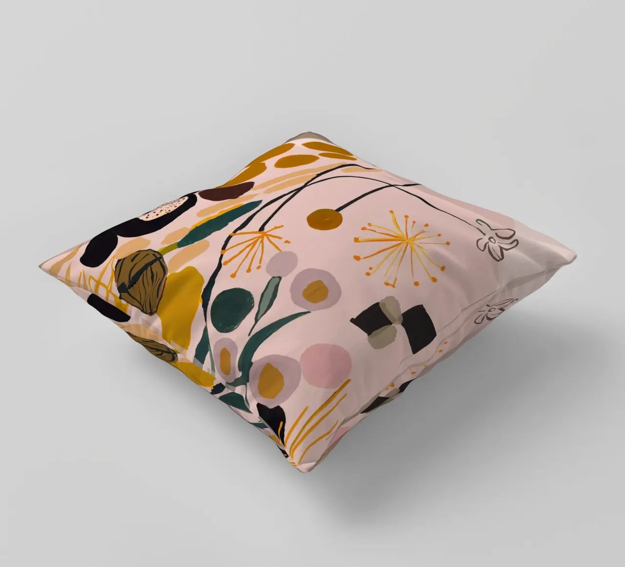 Playful Impression No 2 cuscino da treechild