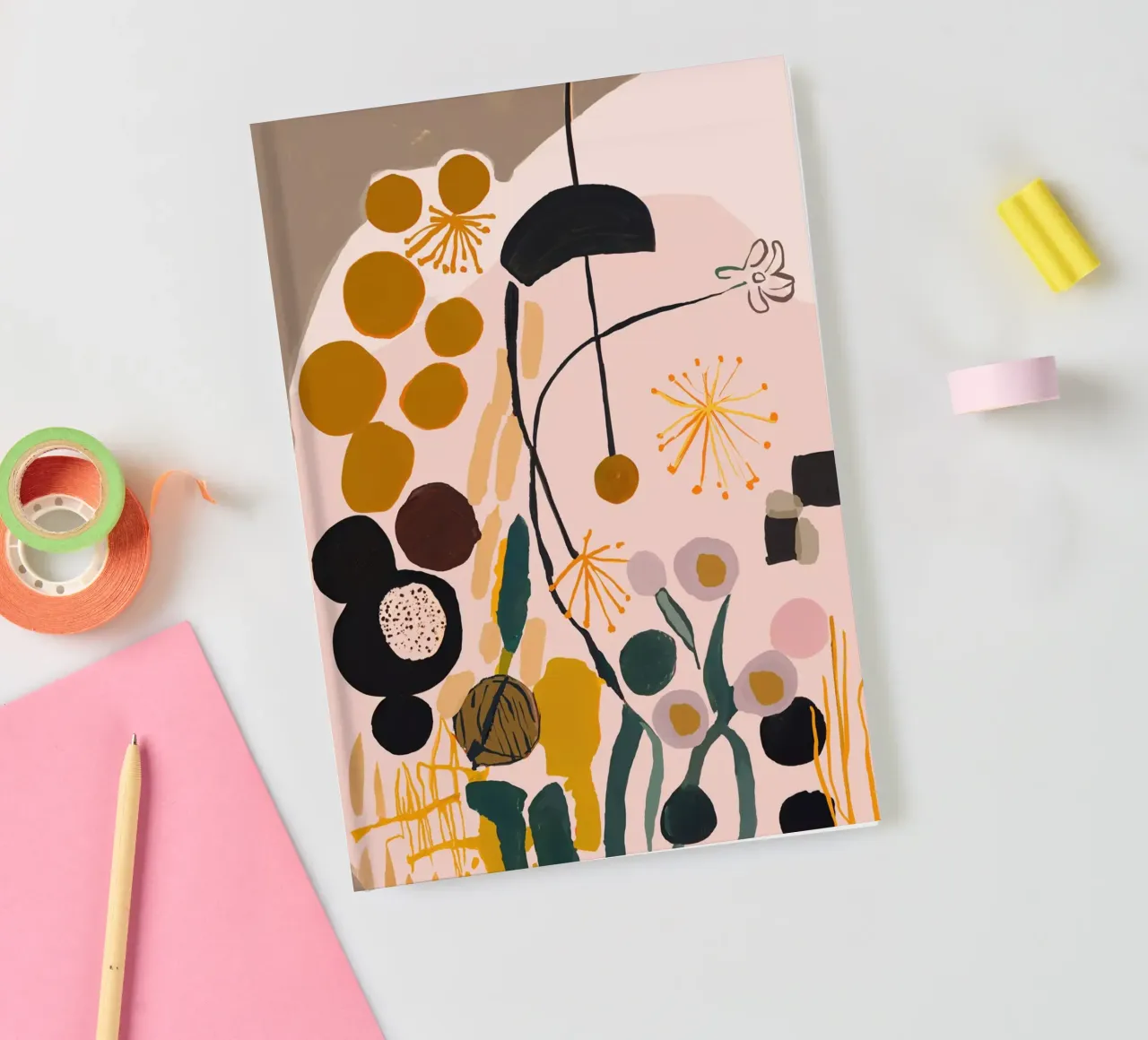 Playful Impression No 2 notebook by treechild