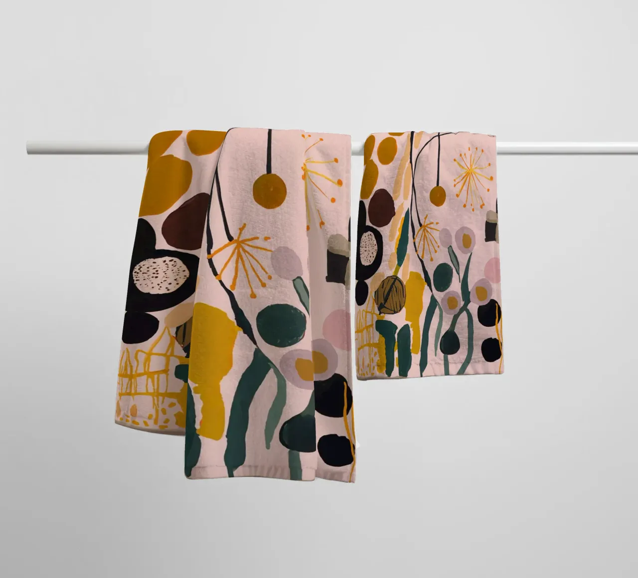 Playful Impression No 2 asciugamano da bagno da treechild