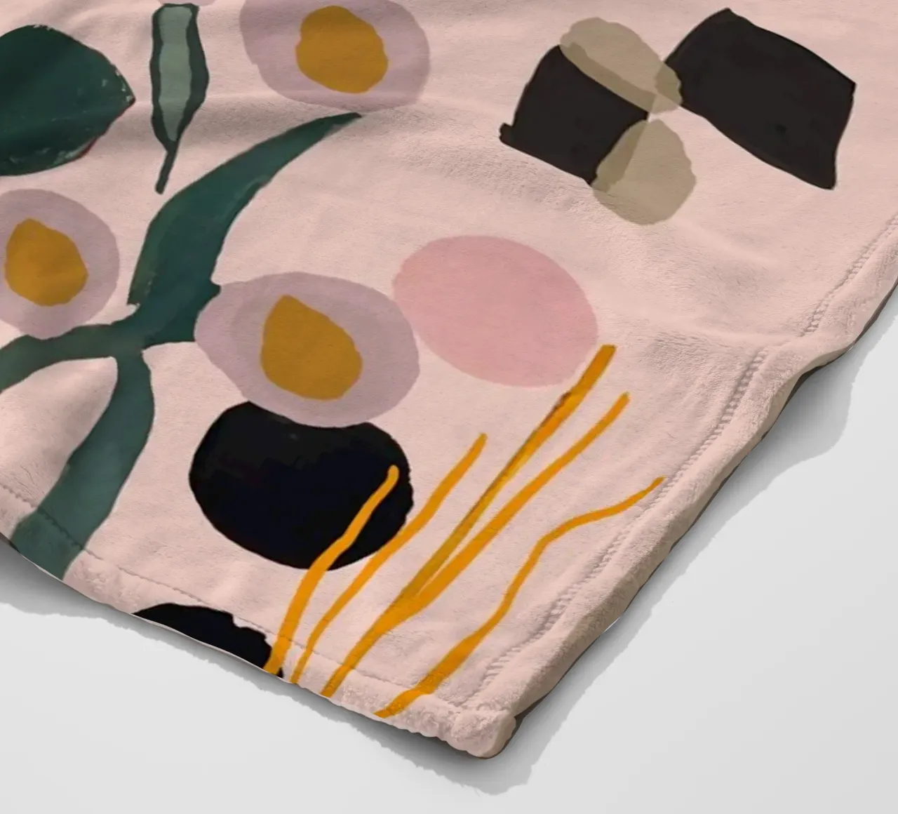 Playful Impression No 2 coperta in pile da treechild