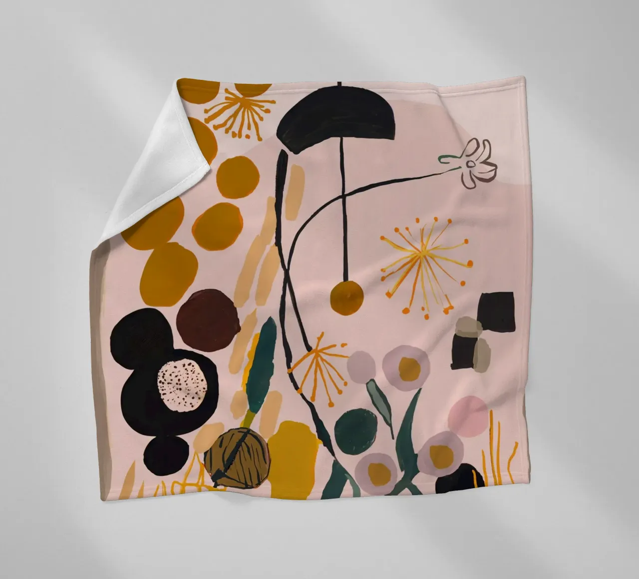 Playful Impression No 2 coperta in pile da treechild