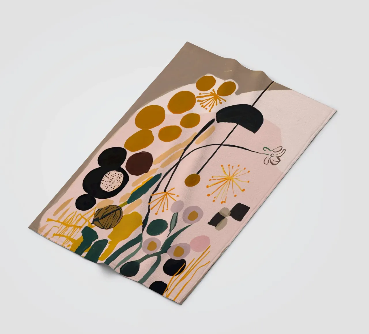 Playful Impression No 2 coperta in pile da treechild