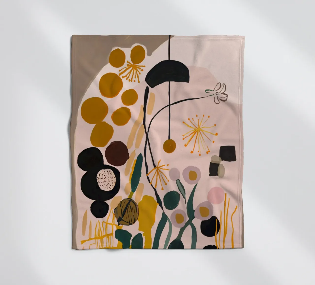 Playful Impression No 2 coperta in pile da treechild