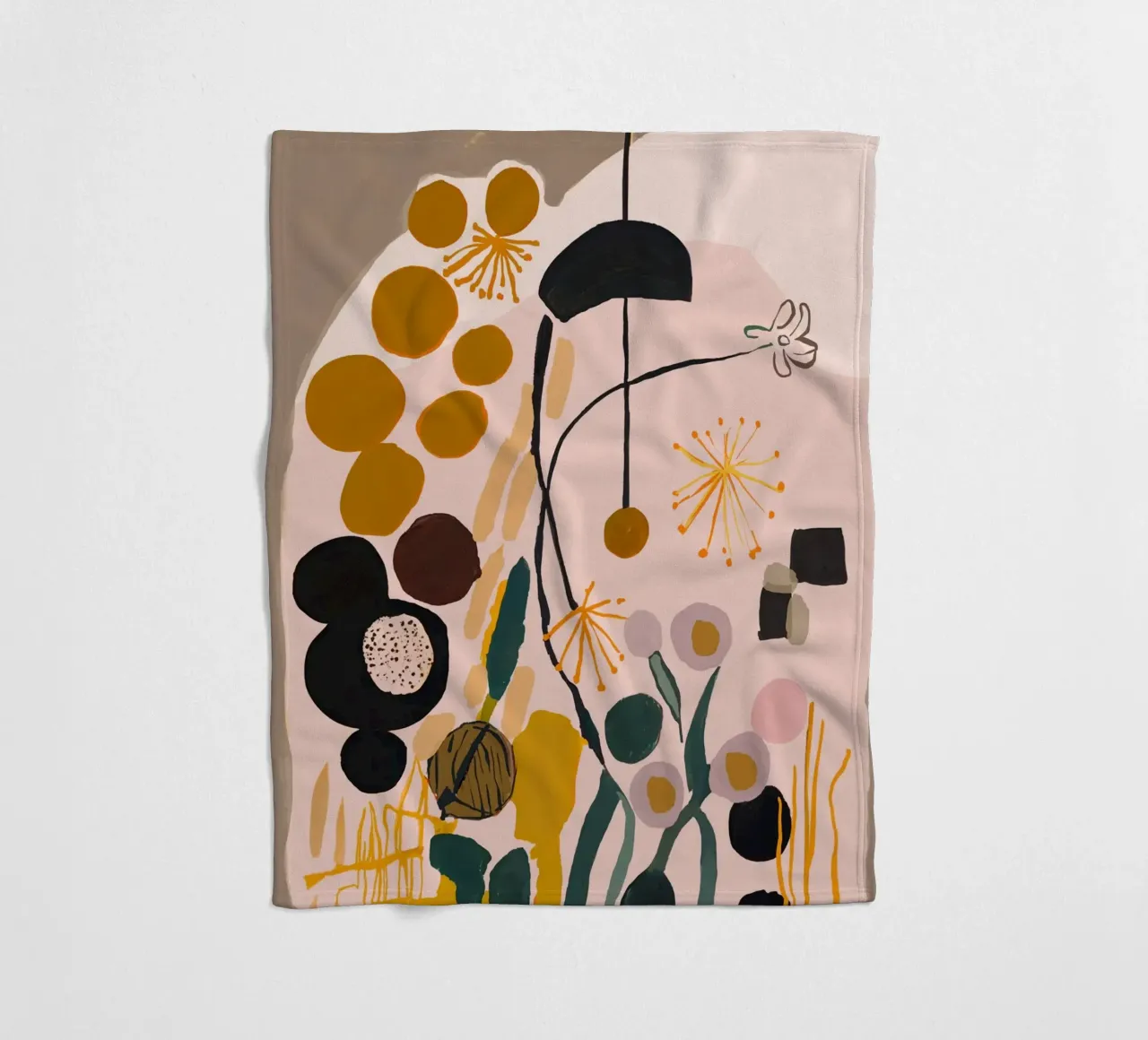 Playful Impression No 2 coperta in pile da treechild