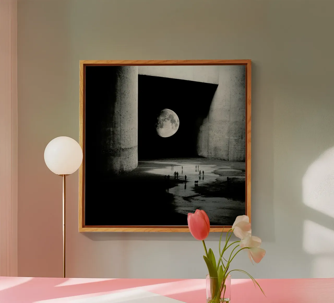 To the Moon plexiglass da Stoian Hitrov