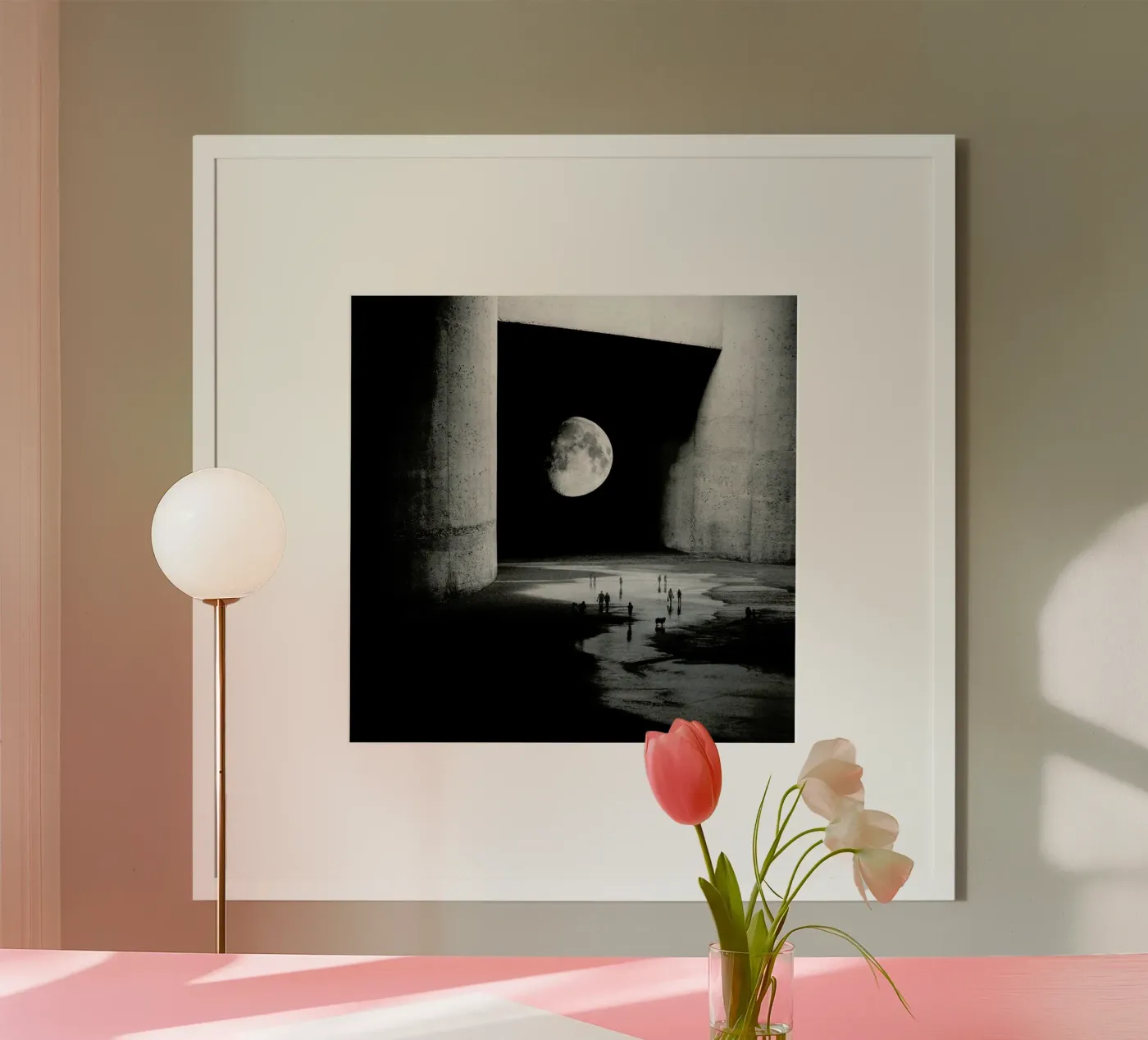 To the Moon poster da Stoian Hitrov