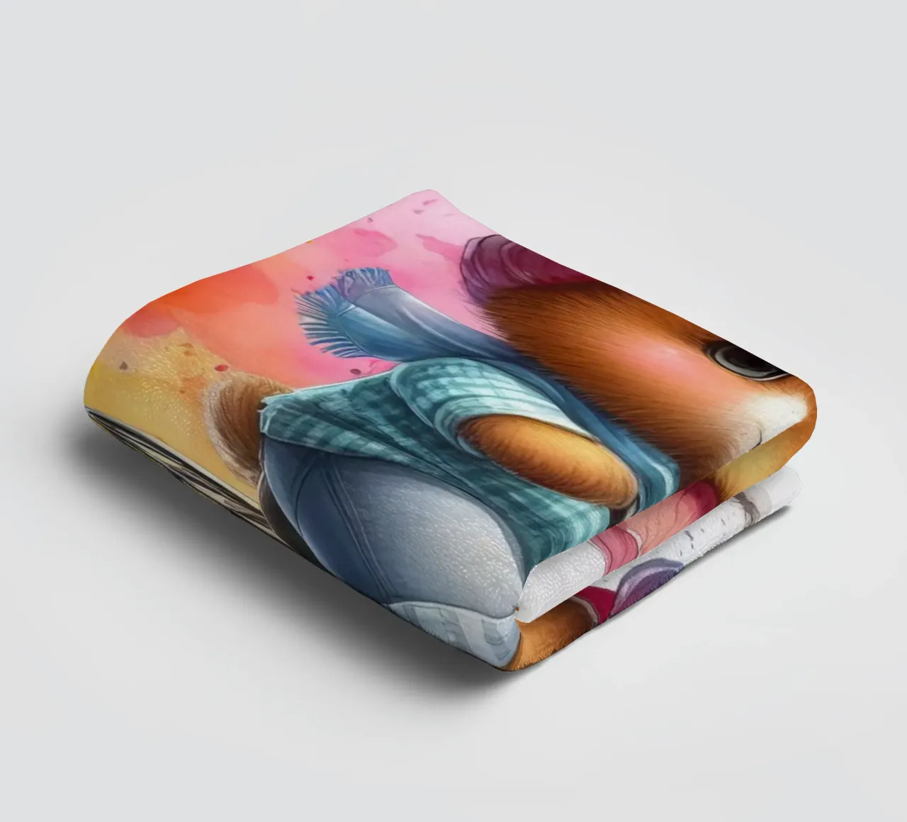 Orso in bicicletta asciugamano da bagno da 🎁 ARTVI-SHOP