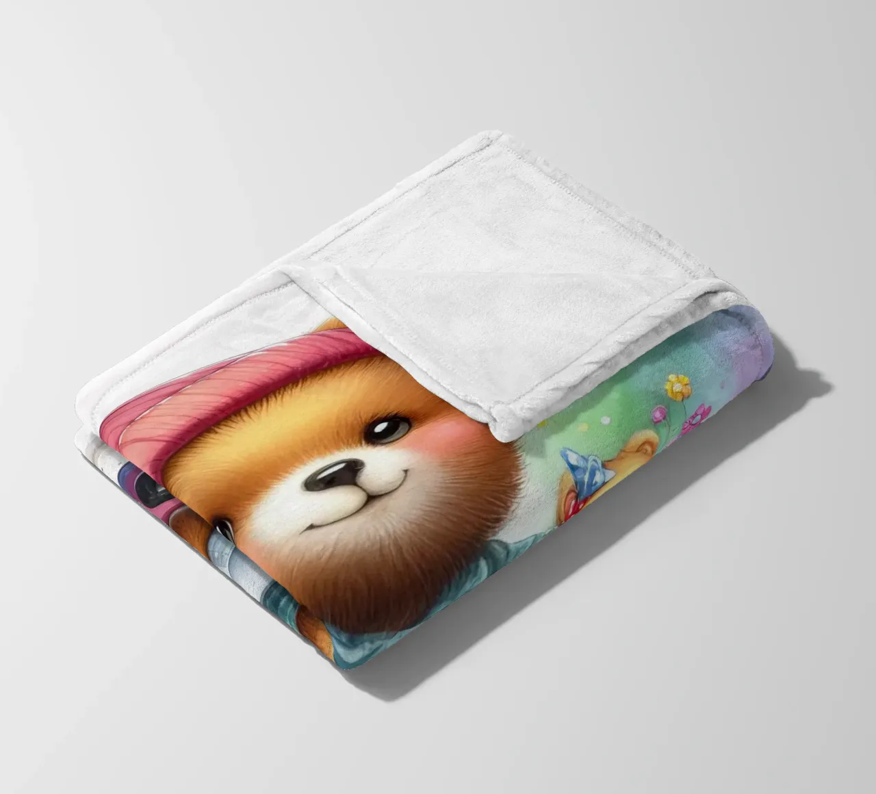 Orso in bicicletta coperta in pile da 🎁 ARTVI-SHOP